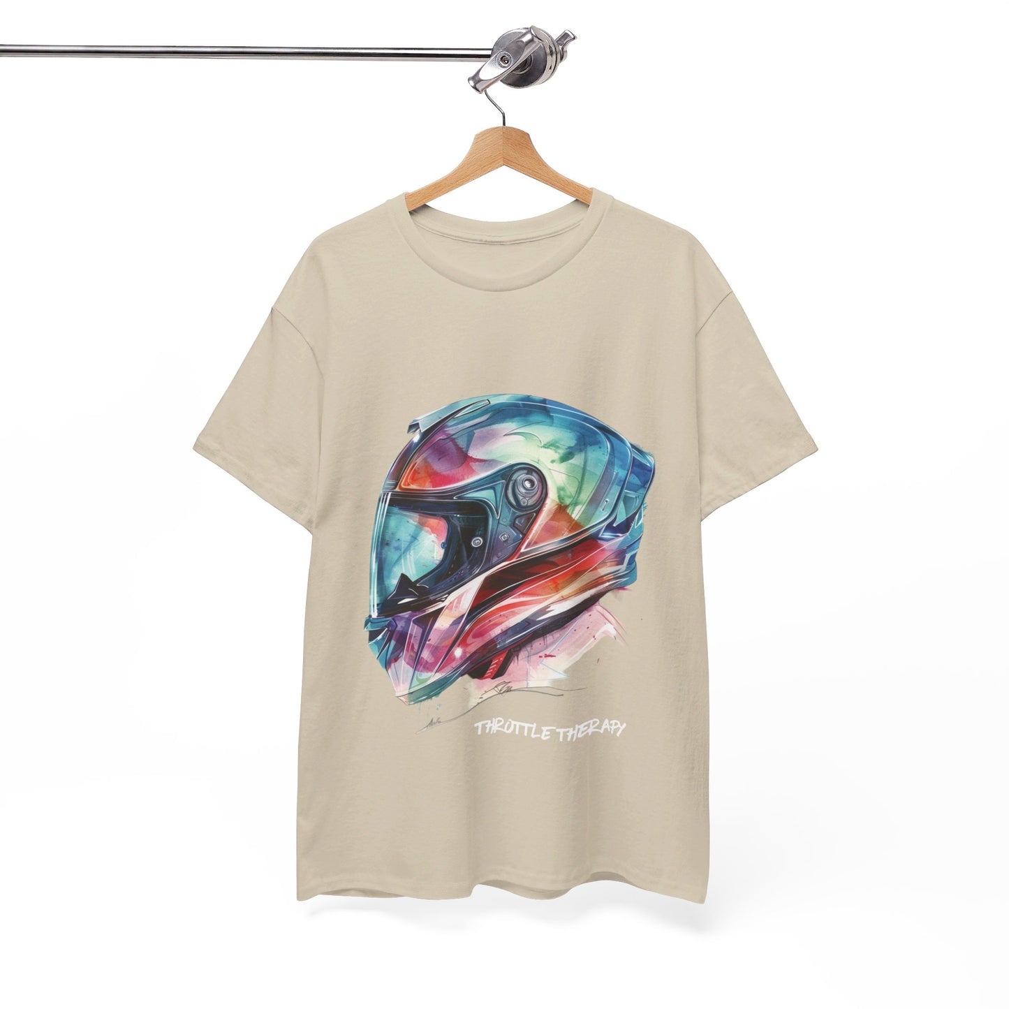 Throttle Therapy T-Shirt (WHITE TEXT) - Gnarly Ninja Printables