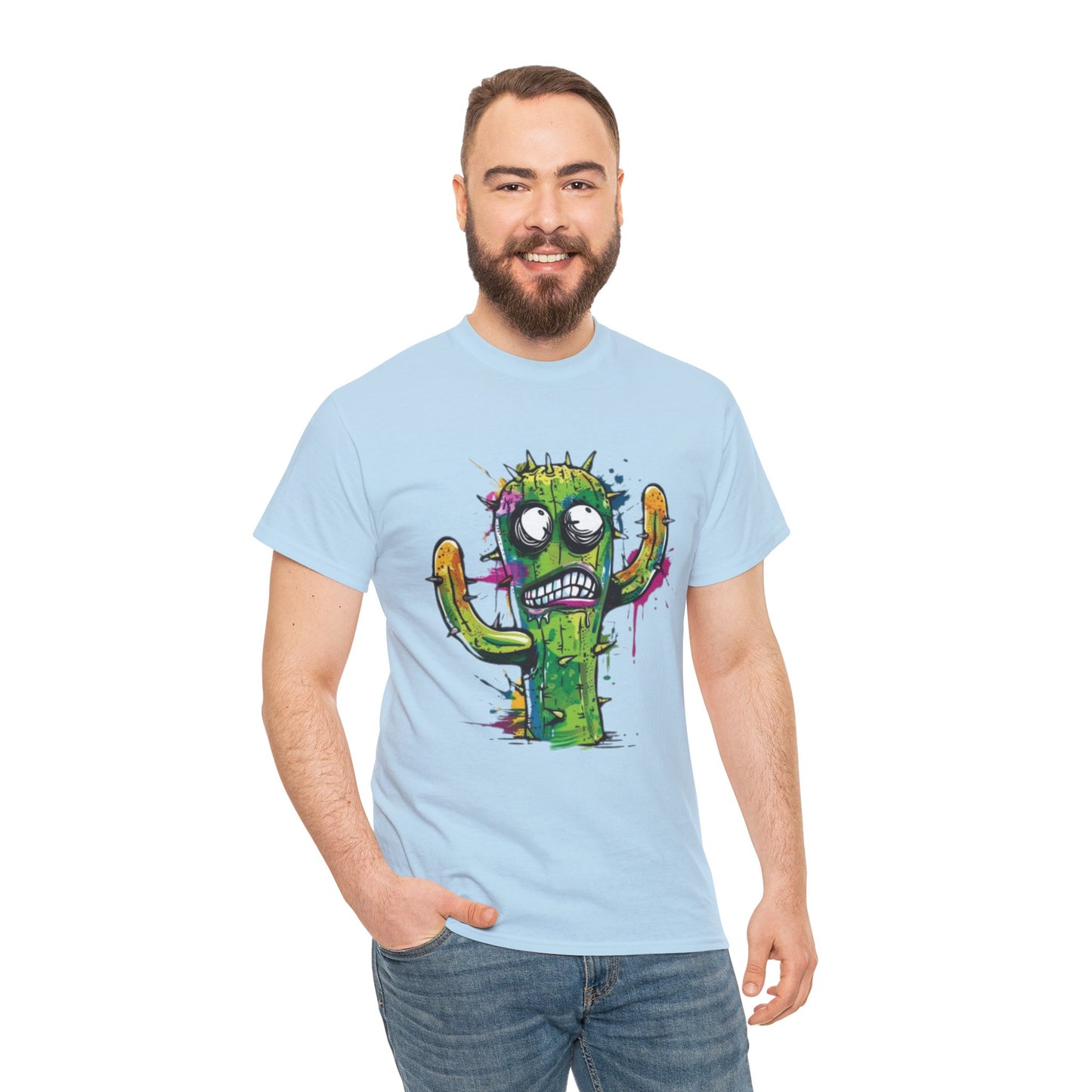 Cranky Cactus T-Shirt - Gnarly Ninja Printables