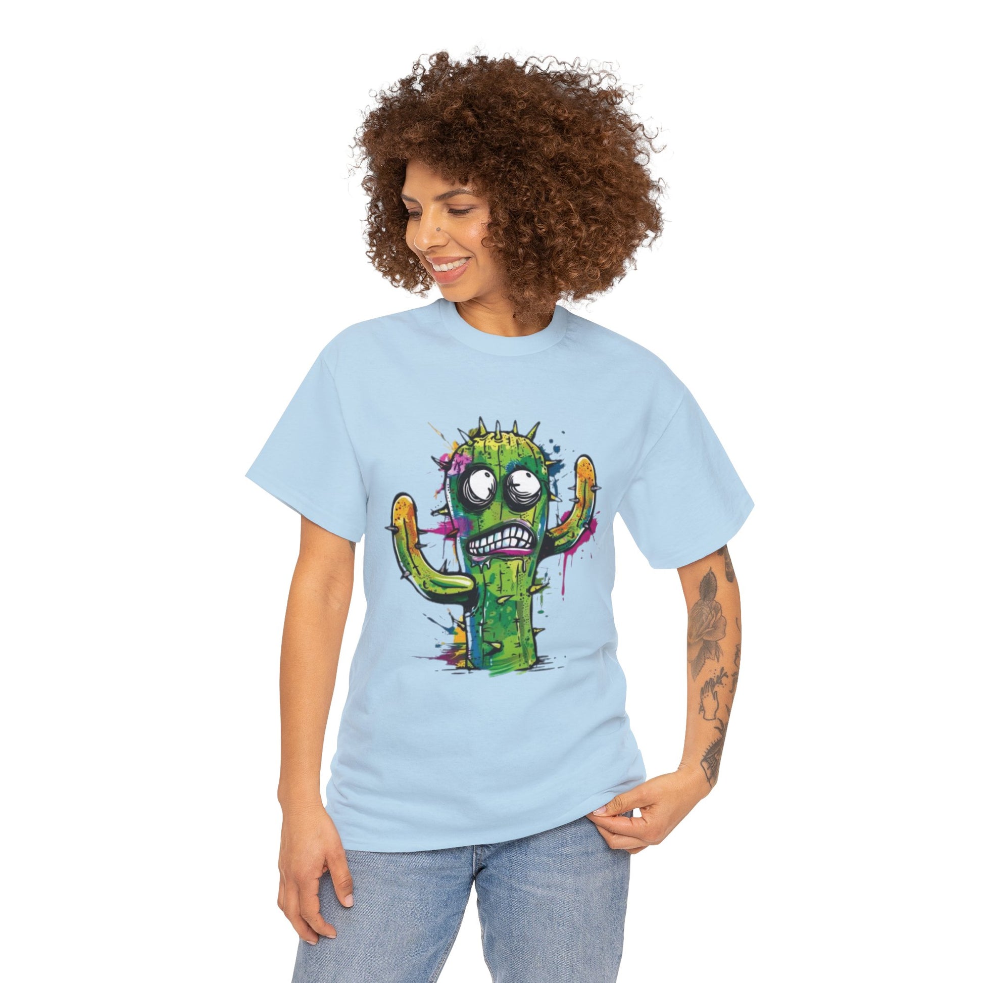 Cranky Cactus T-Shirt - Gnarly Ninja Printables