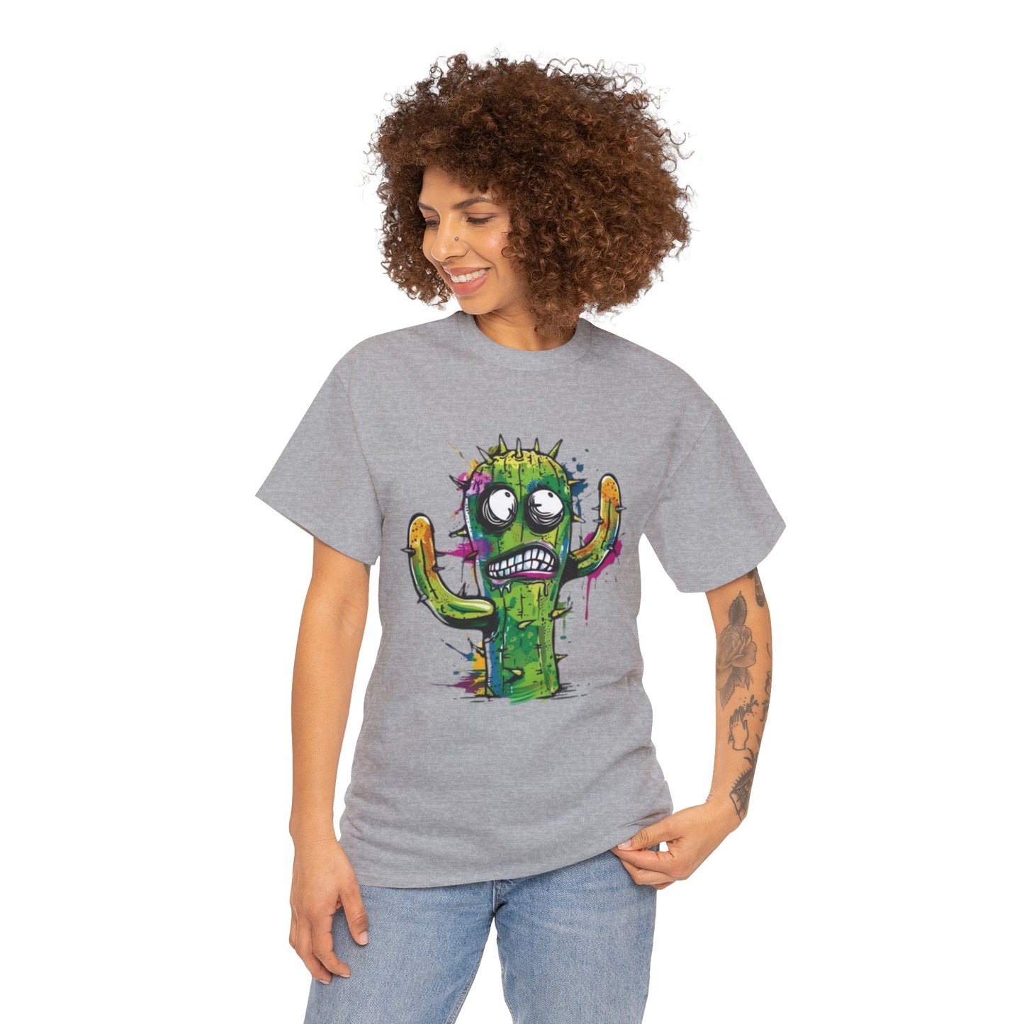 Cranky Cactus T-Shirt - Gnarly Ninja Printables