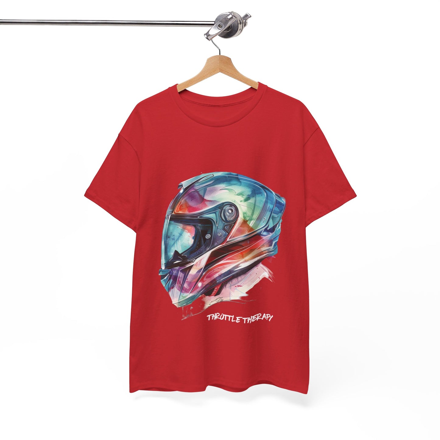 Throttle Therapy T-Shirt (WHITE TEXT) - Gnarly Ninja Printables