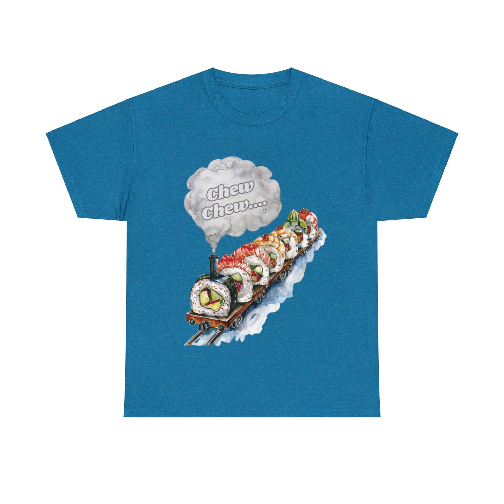Chew Chew.... Sushi Train T-Shirt - Gnarly Ninja Printables