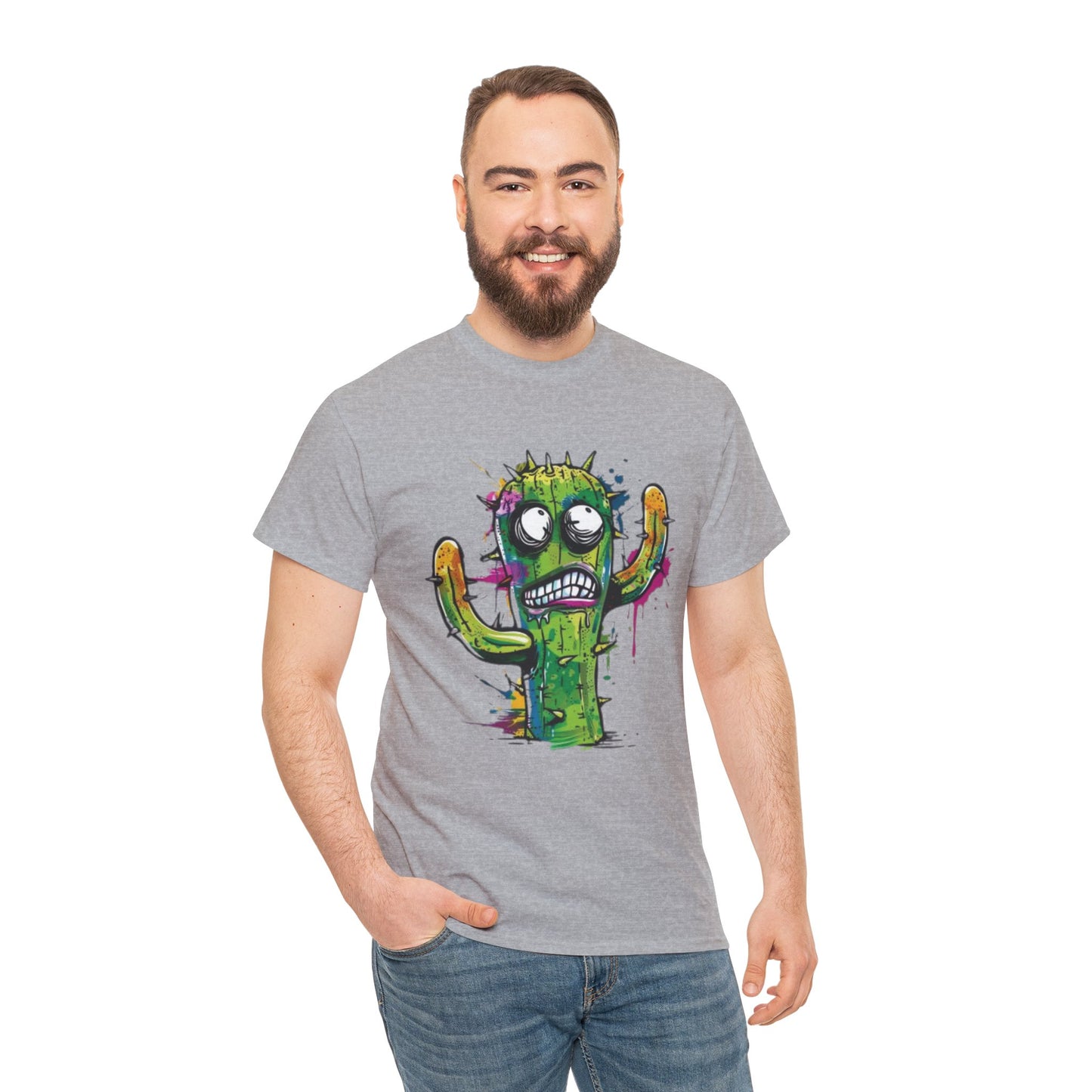 Cranky Cactus T-Shirt - Gnarly Ninja Printables