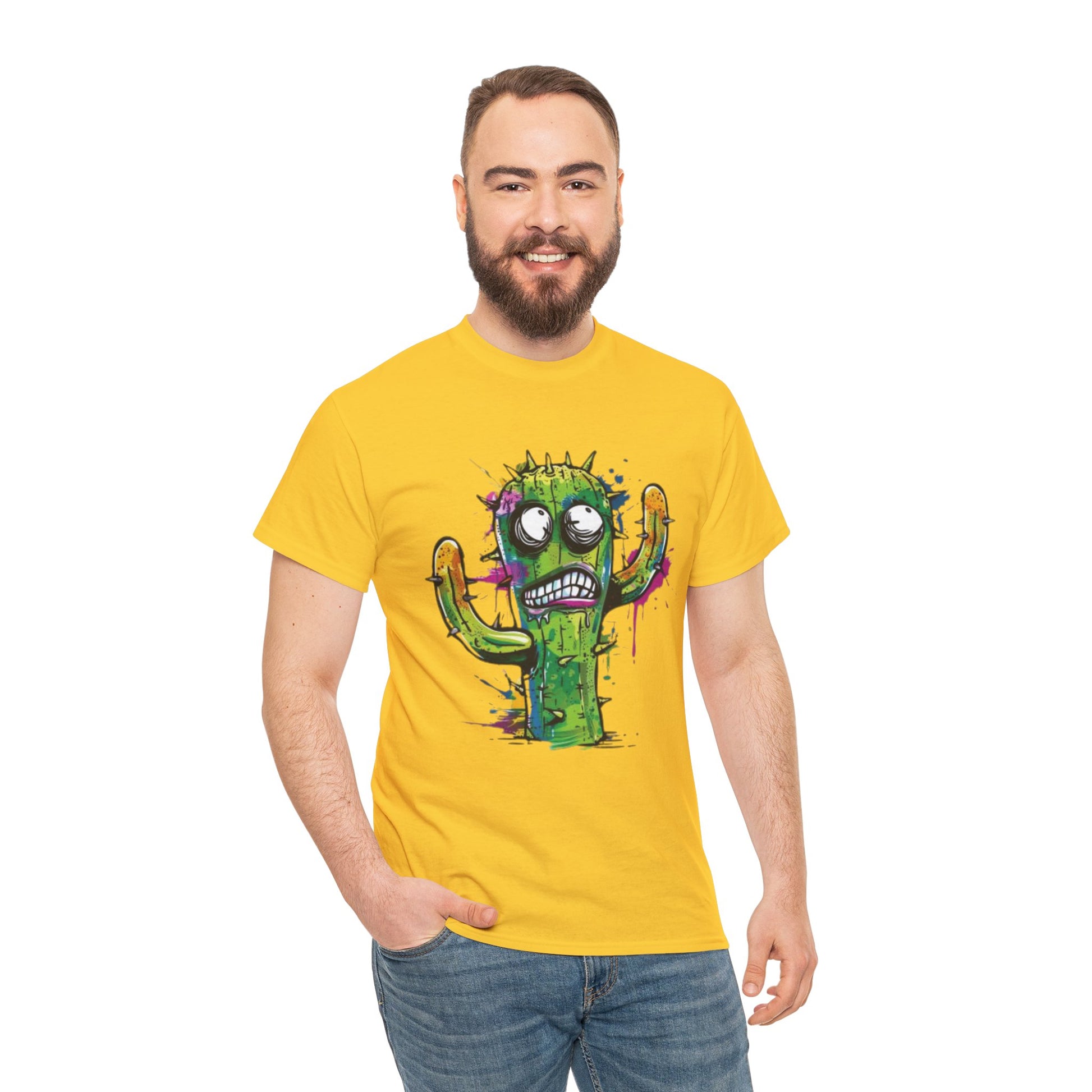 Cranky Cactus T-Shirt - Gnarly Ninja Printables