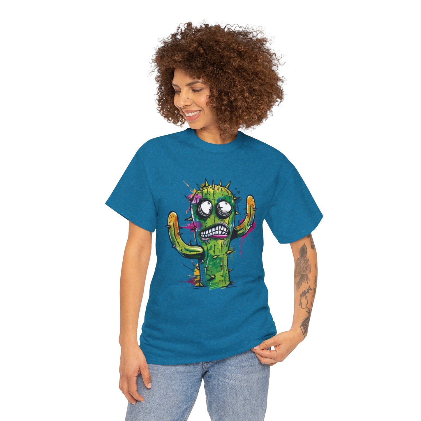 Cranky Cactus T-Shirt - Gnarly Ninja Printables
