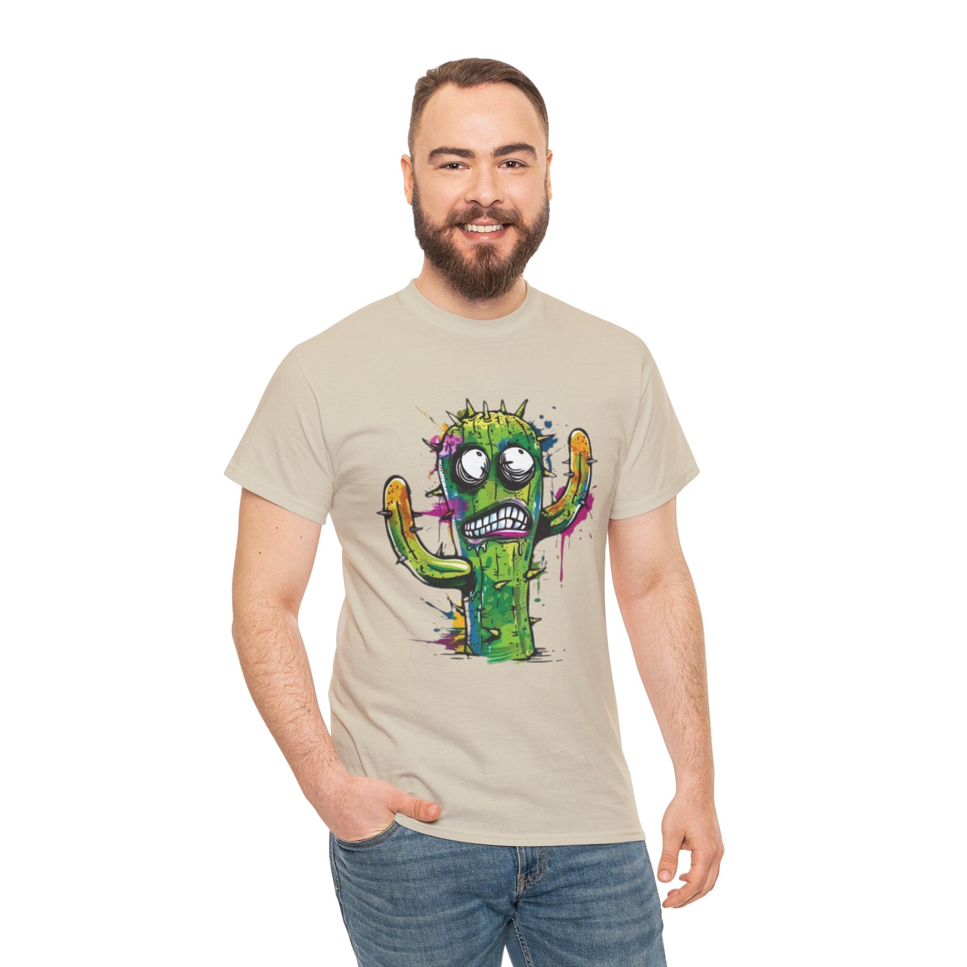 Cranky Cactus T-Shirt - Gnarly Ninja Printables