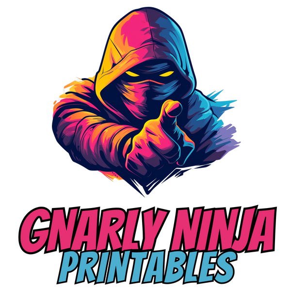 Gnarly Ninja Printables