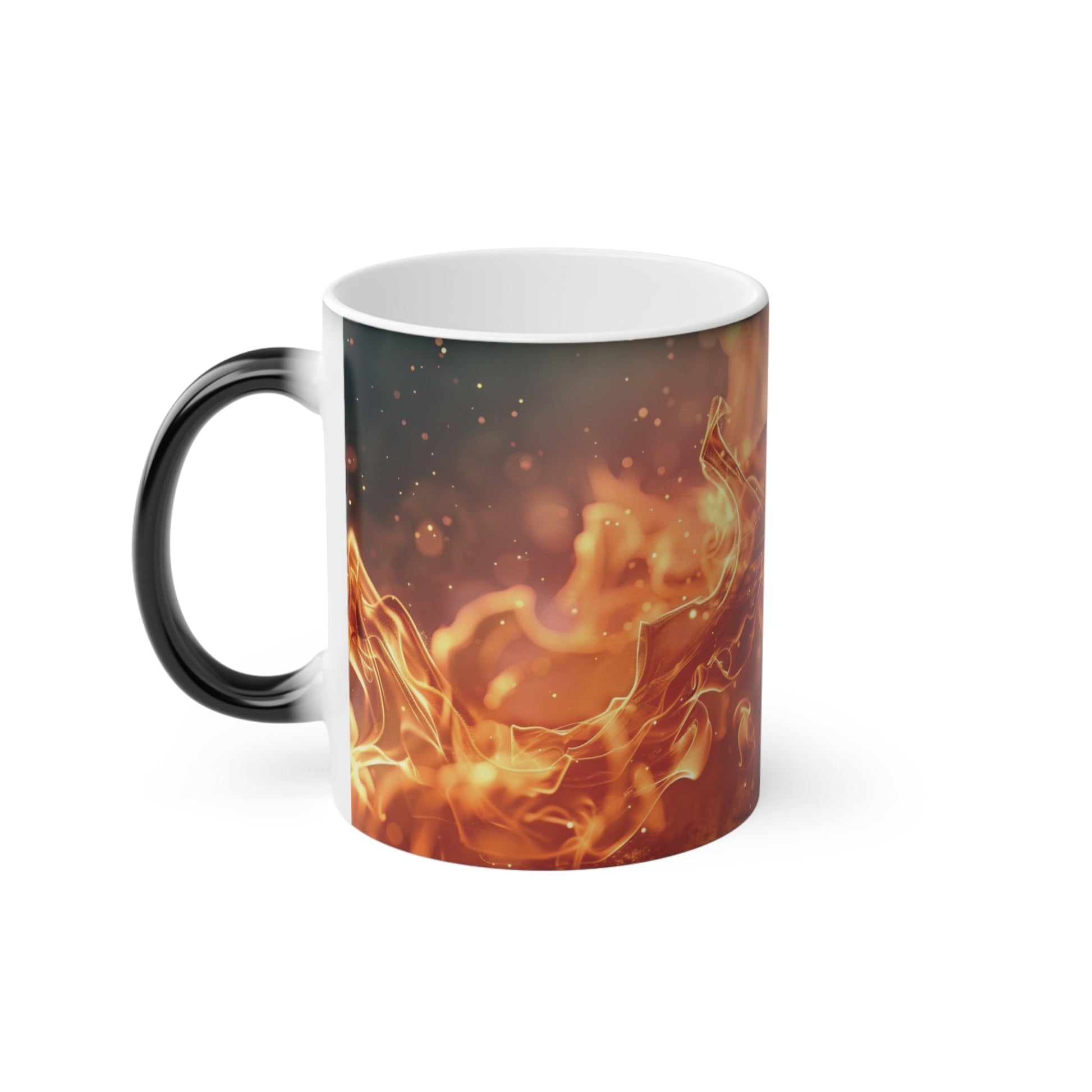 Blazing Inferno Magic Mug 11oz - Gnarly Ninja Printables