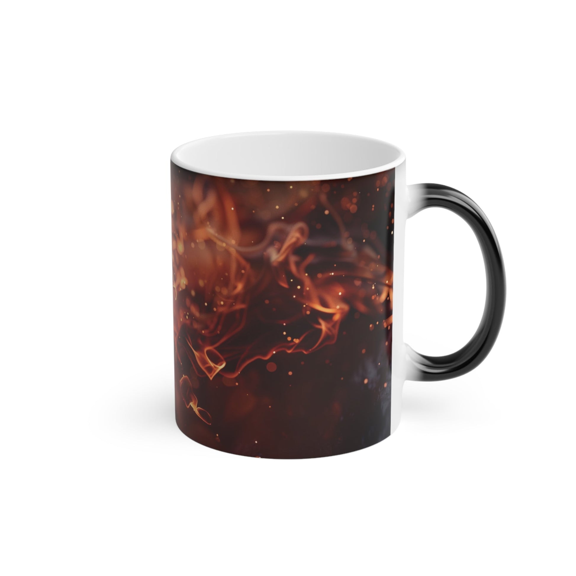 Blazing Inferno Magic Mug 11oz - Gnarly Ninja Printables