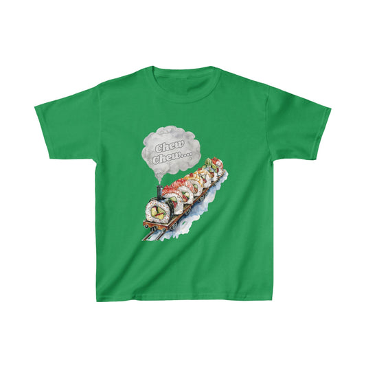 Chew Chew.... Sushi Train T-Shirt *KIDS' - Gnarly Ninja Printables