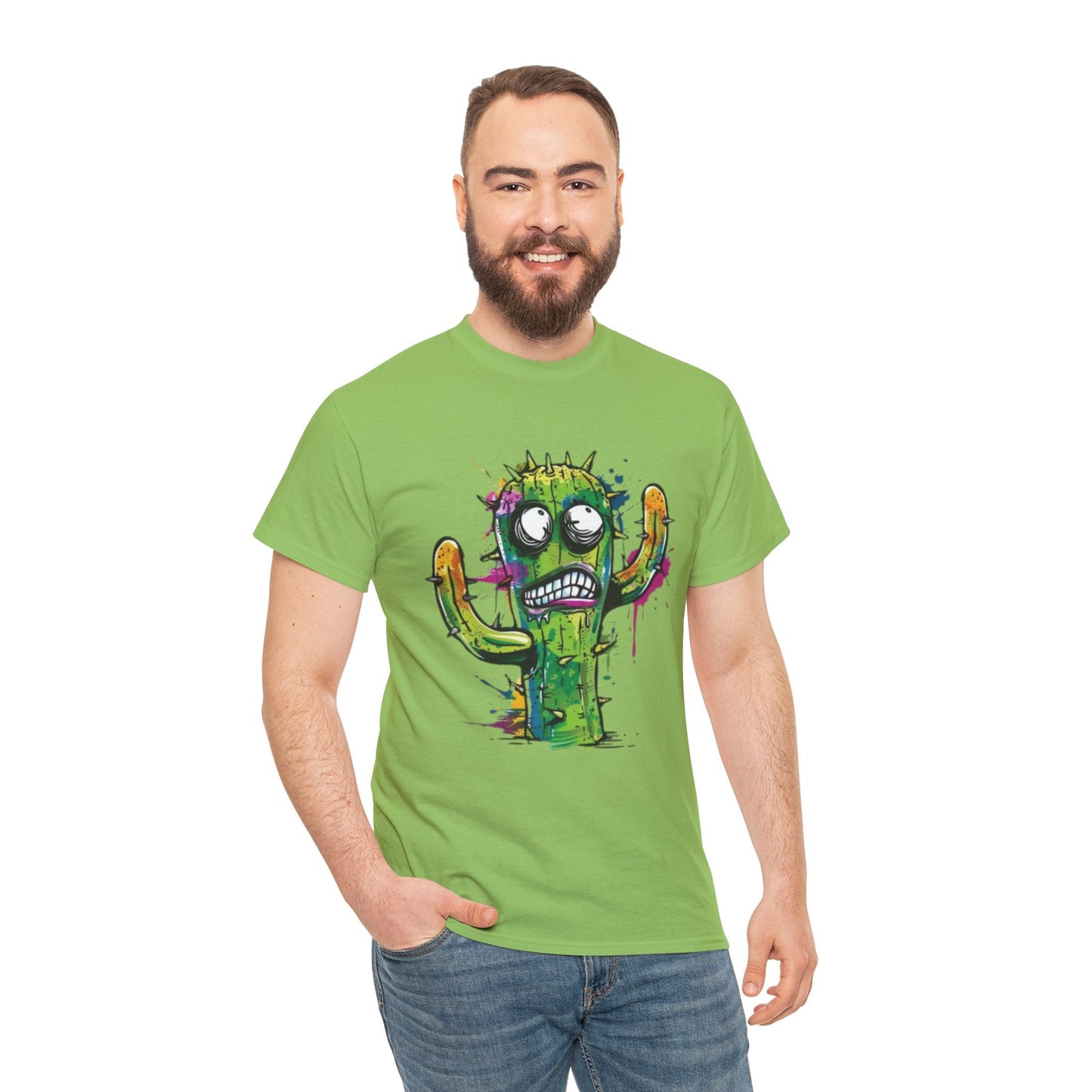 Cranky Cactus T-Shirt - Gnarly Ninja Printables