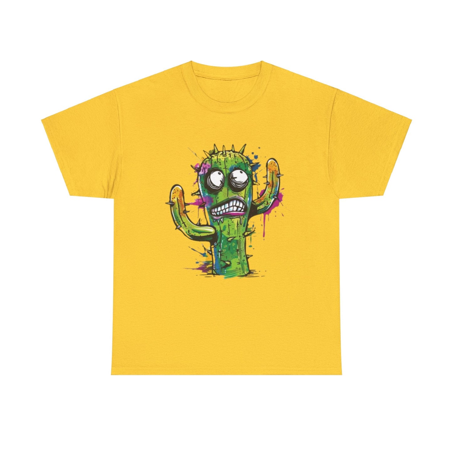 Cranky Cactus T-Shirt - Gnarly Ninja Printables