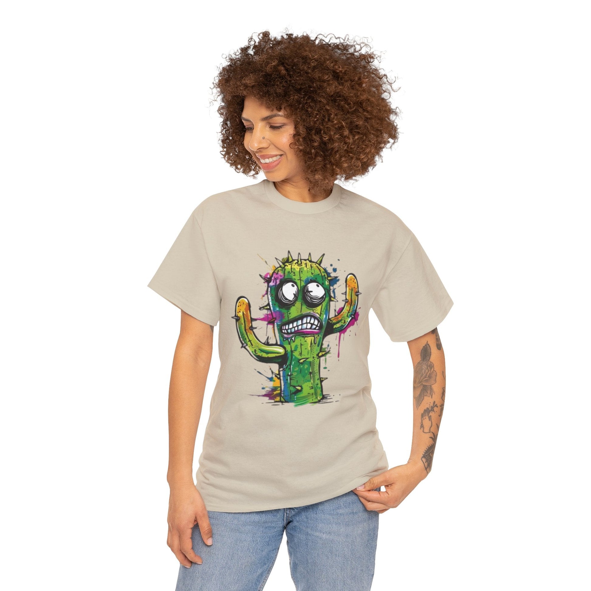 Cranky Cactus T-Shirt - Gnarly Ninja Printables