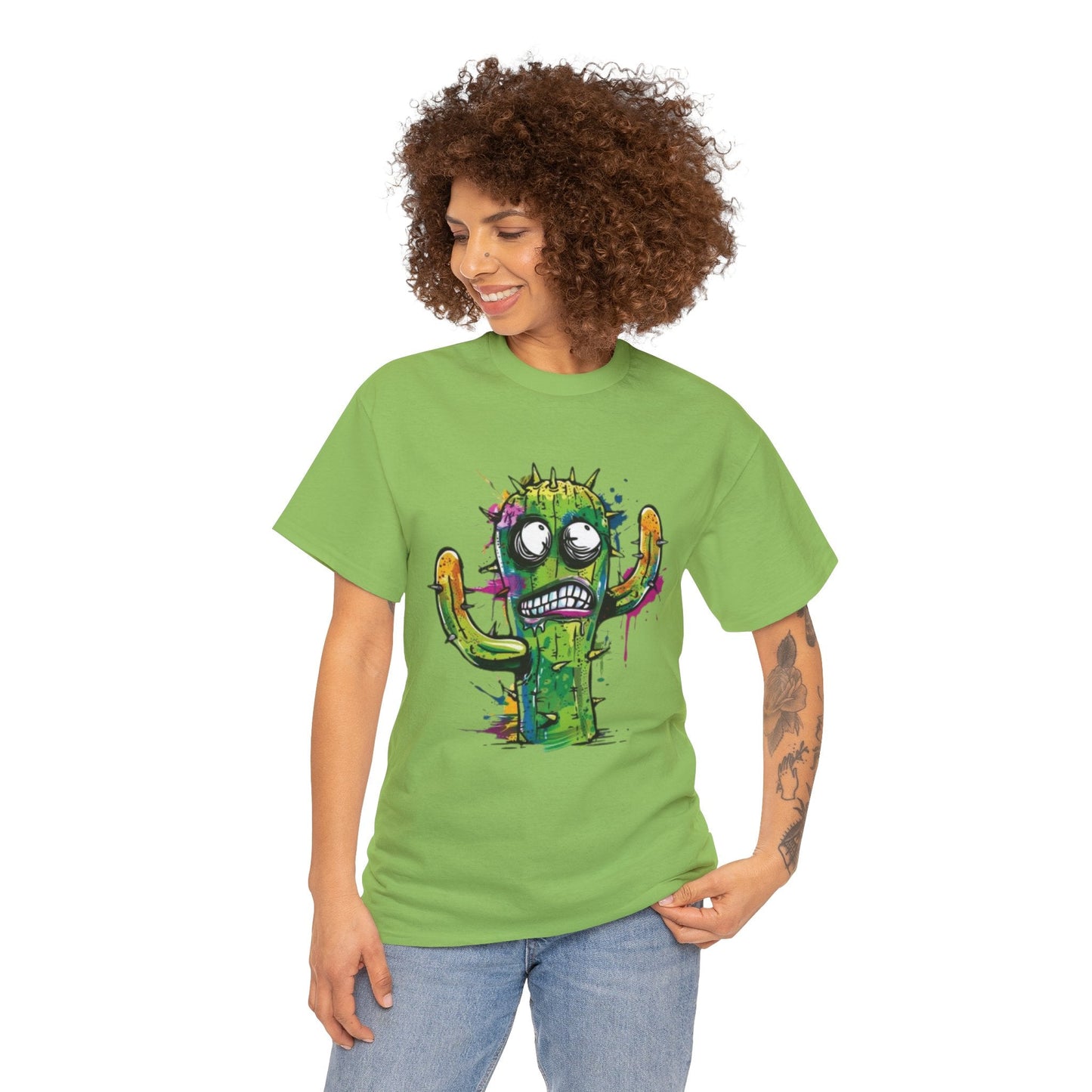 Cranky Cactus T-Shirt - Gnarly Ninja Printables