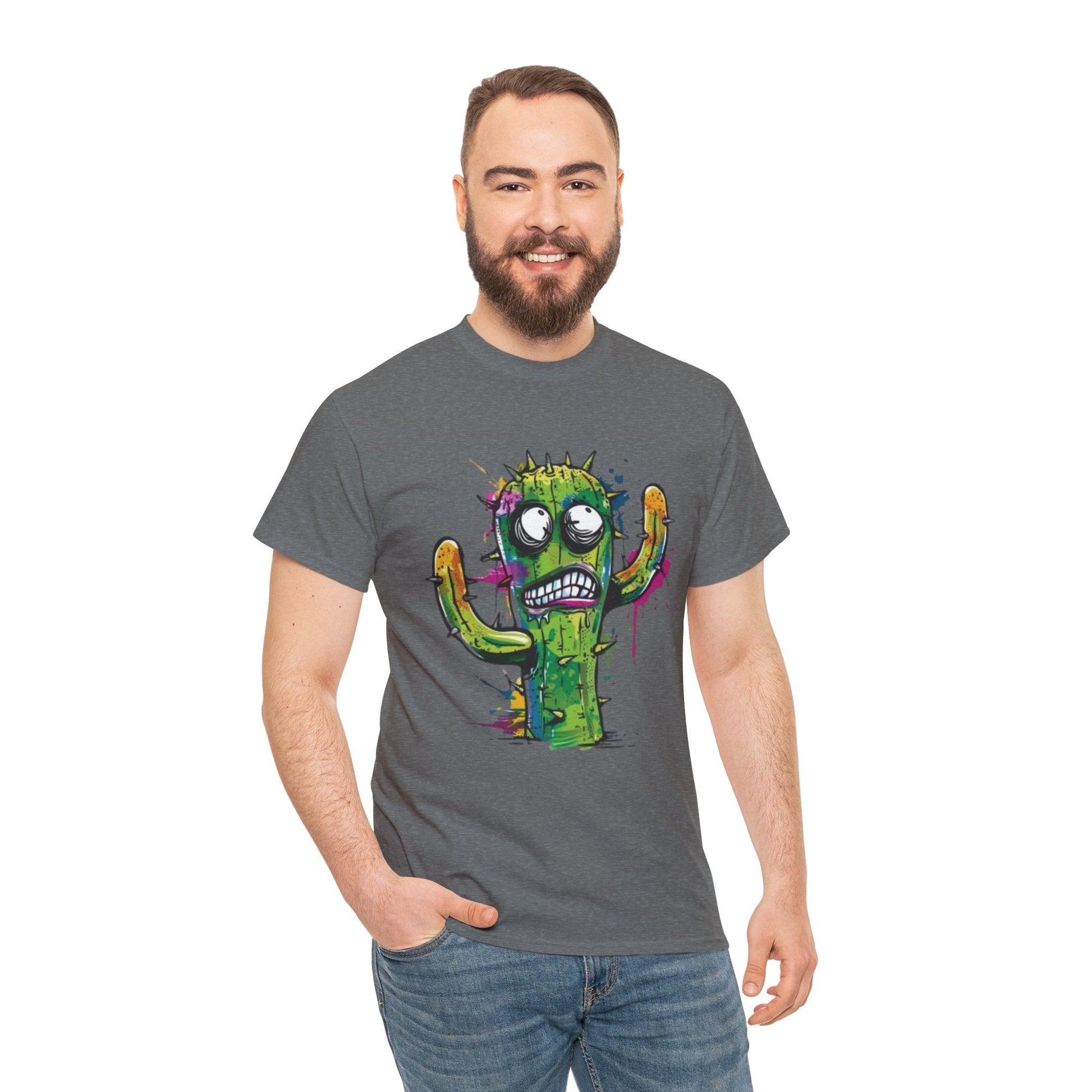Cranky Cactus T-Shirt - Gnarly Ninja Printables