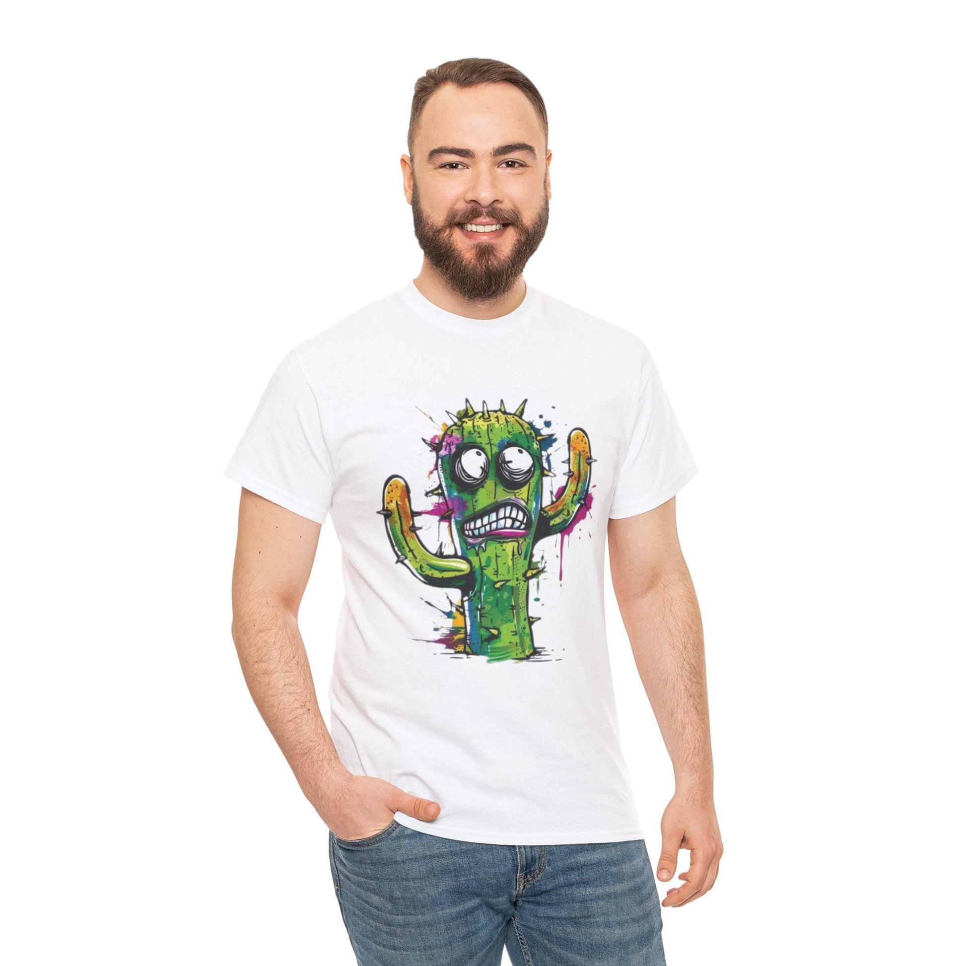 Cranky Cactus T-Shirt - Gnarly Ninja Printables