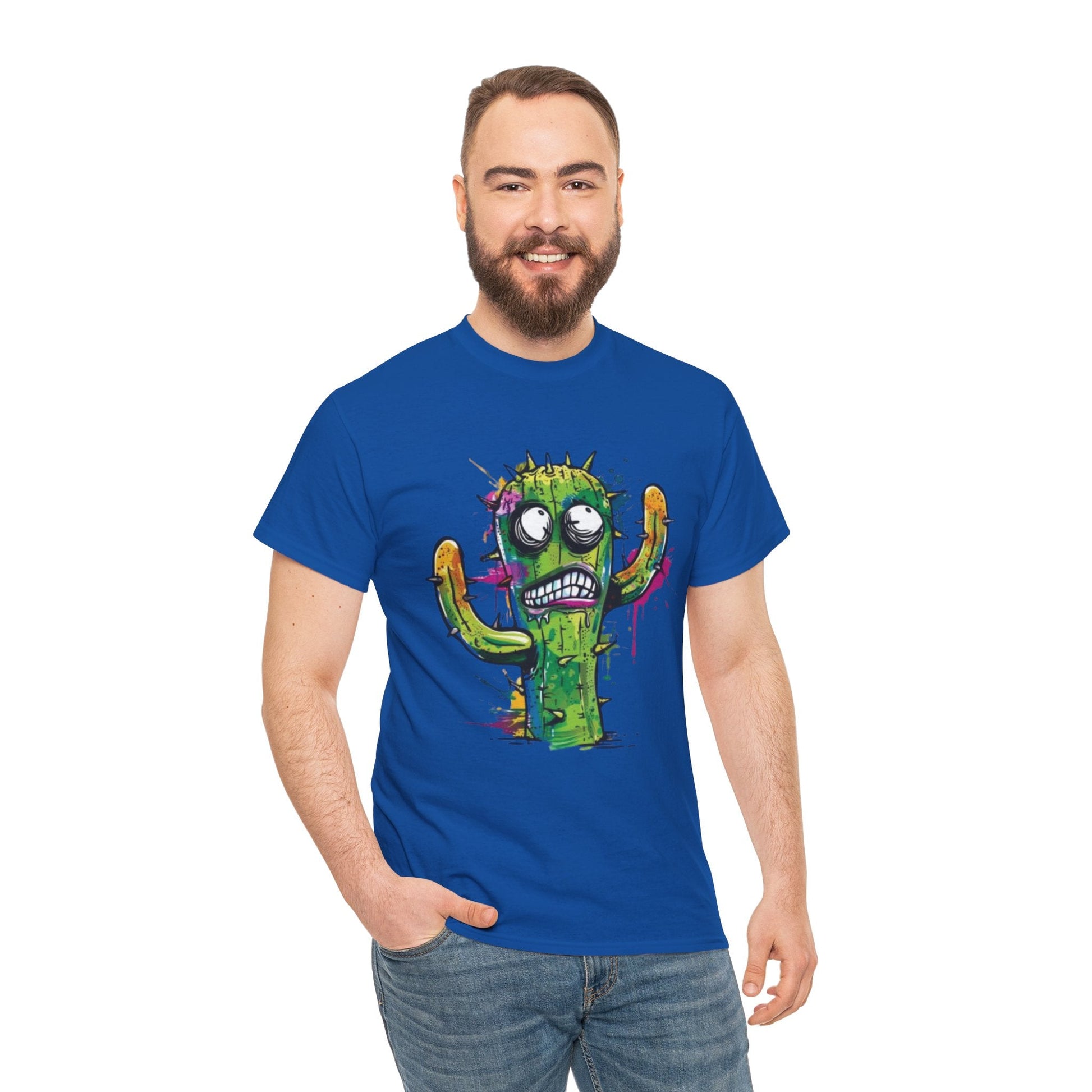 Cranky Cactus T-Shirt - Gnarly Ninja Printables