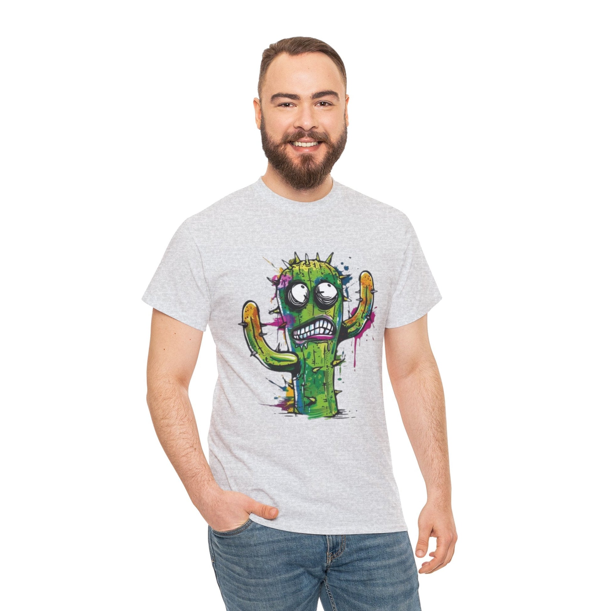 Cranky Cactus T-Shirt - Gnarly Ninja Printables