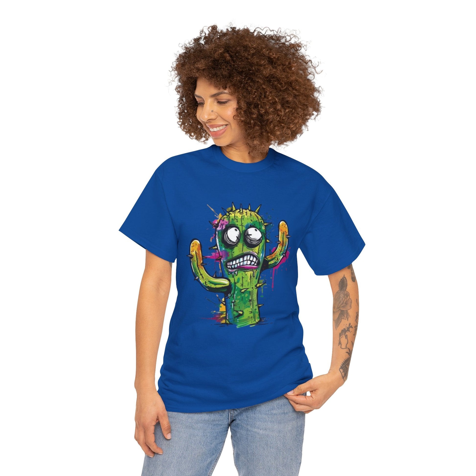Cranky Cactus T-Shirt - Gnarly Ninja Printables