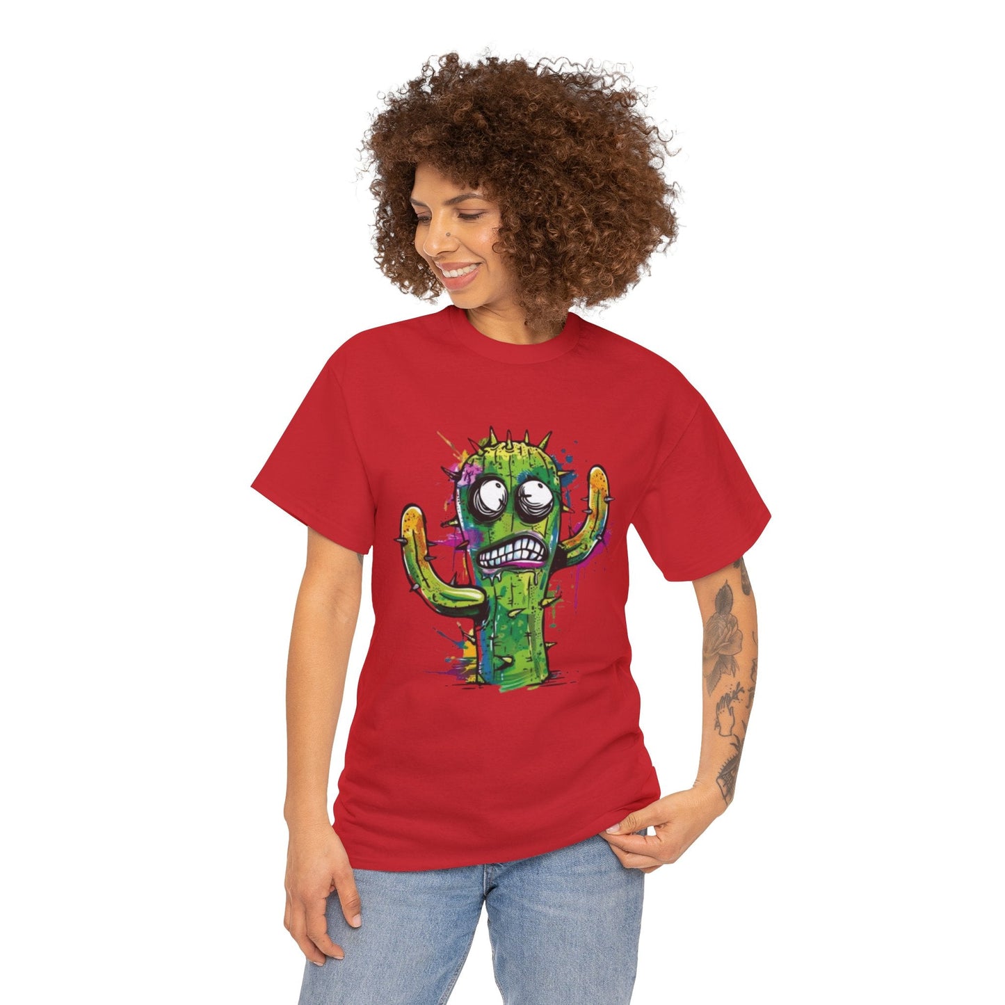 Cranky Cactus T-Shirt - Gnarly Ninja Printables