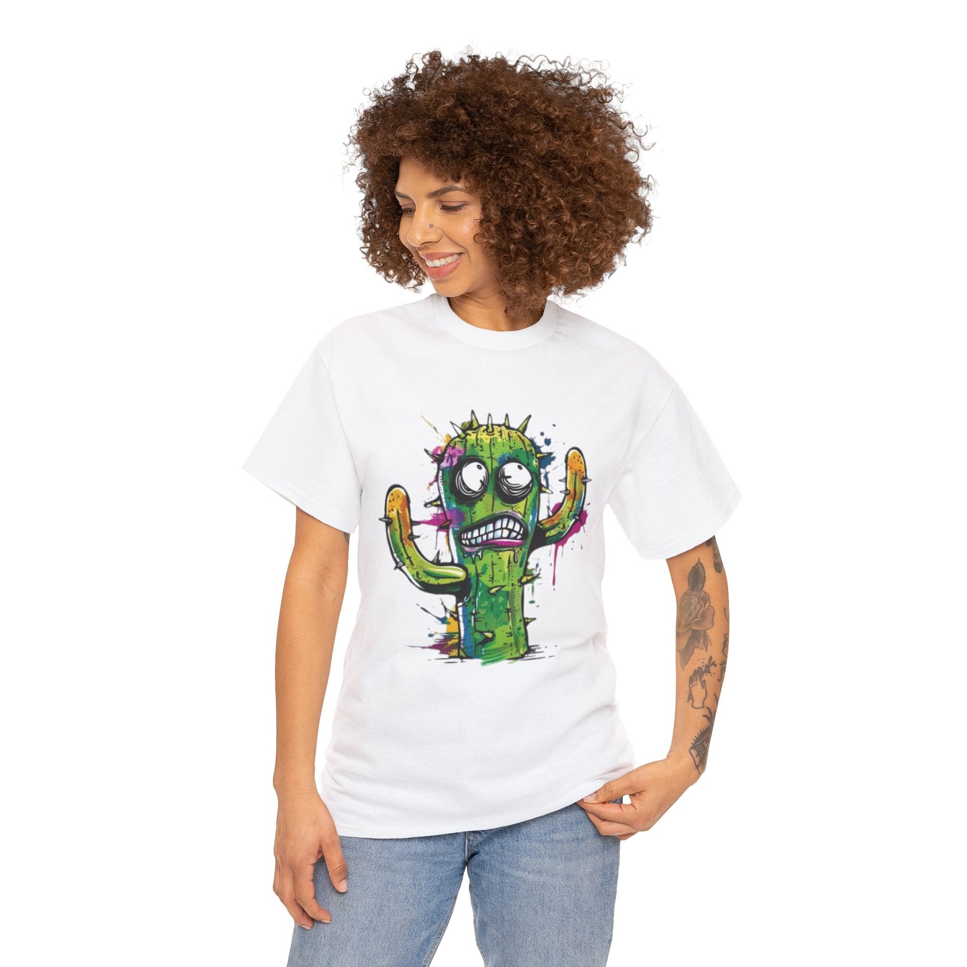 Cranky Cactus T-Shirt - Gnarly Ninja Printables
