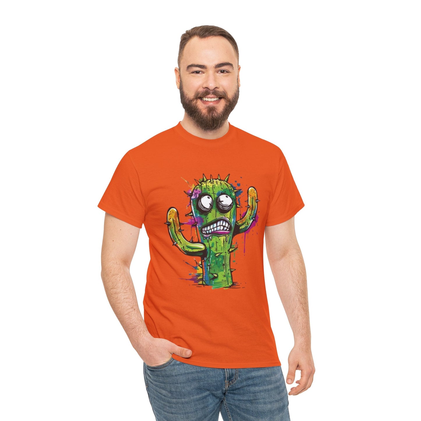 Cranky Cactus T-Shirt - Gnarly Ninja Printables