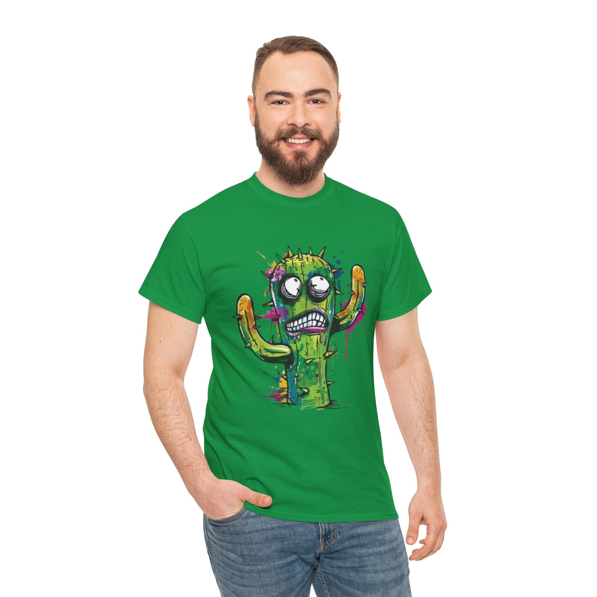 Cranky Cactus T-Shirt - Gnarly Ninja Printables