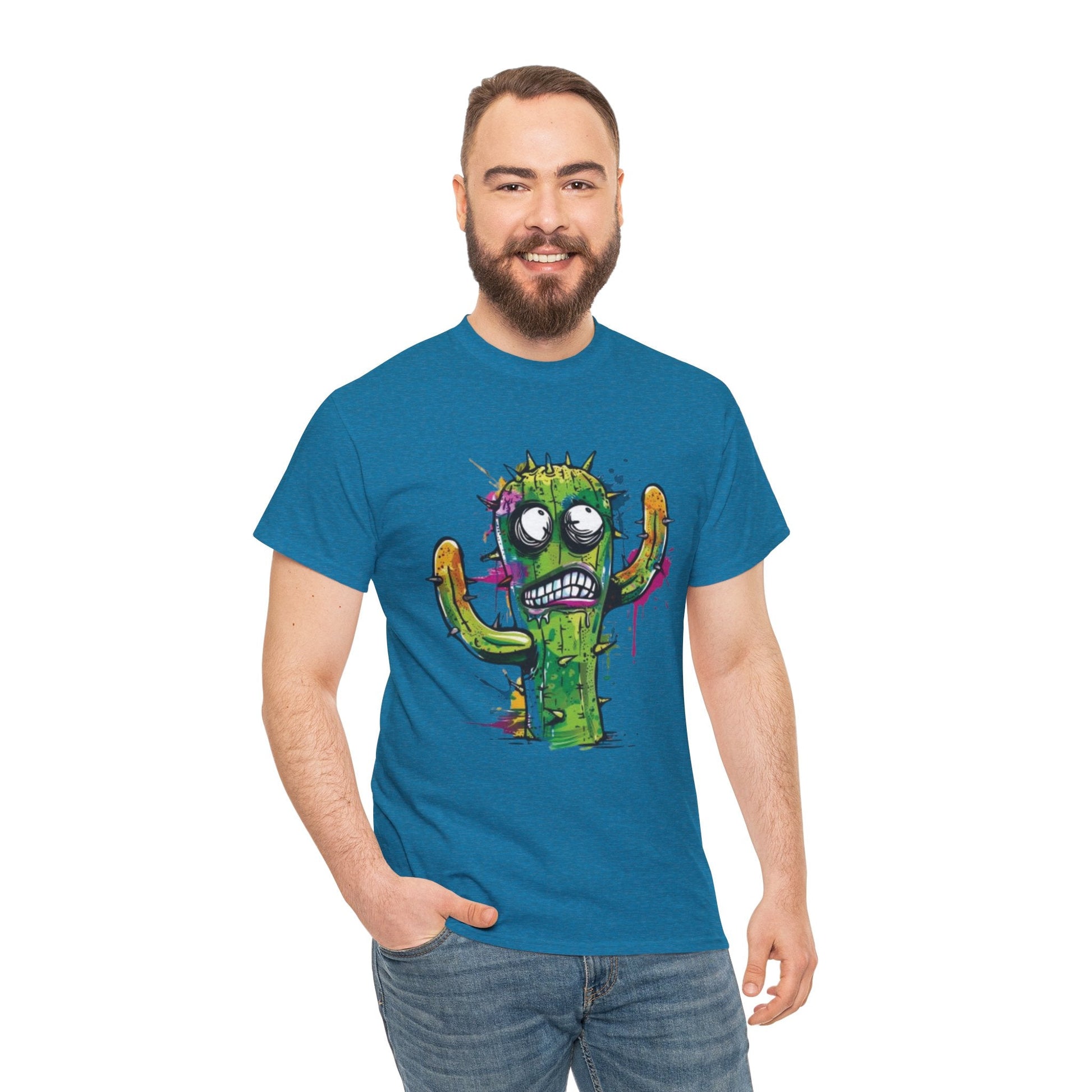 Cranky Cactus T-Shirt - Gnarly Ninja Printables
