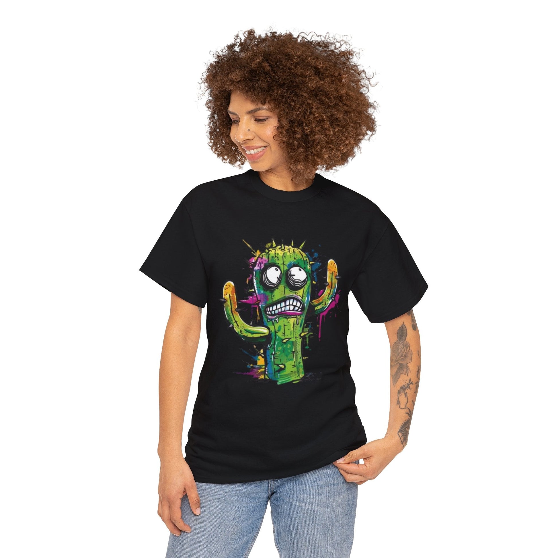 Cranky Cactus T-Shirt - Gnarly Ninja Printables