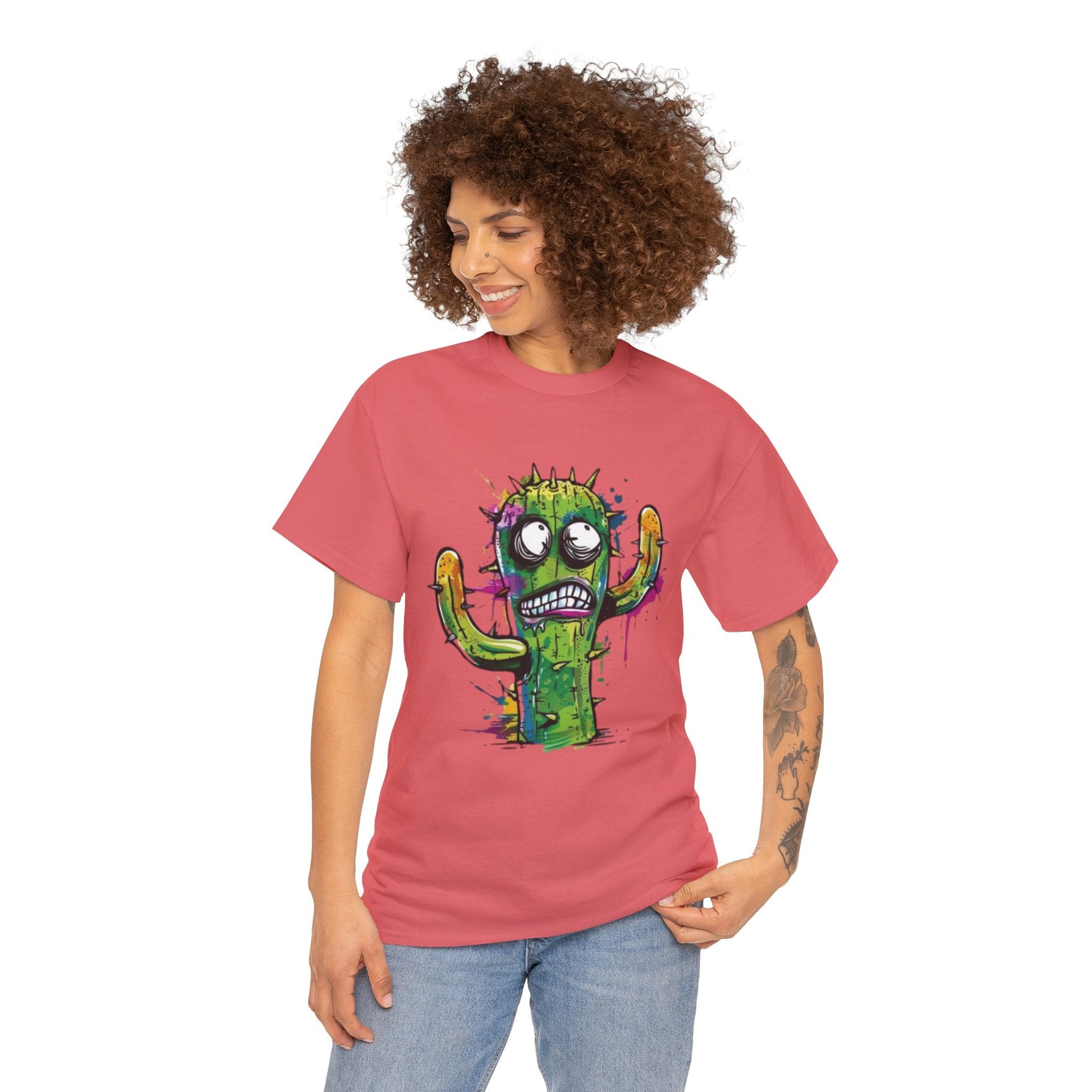 Cranky Cactus T-Shirt - Gnarly Ninja Printables