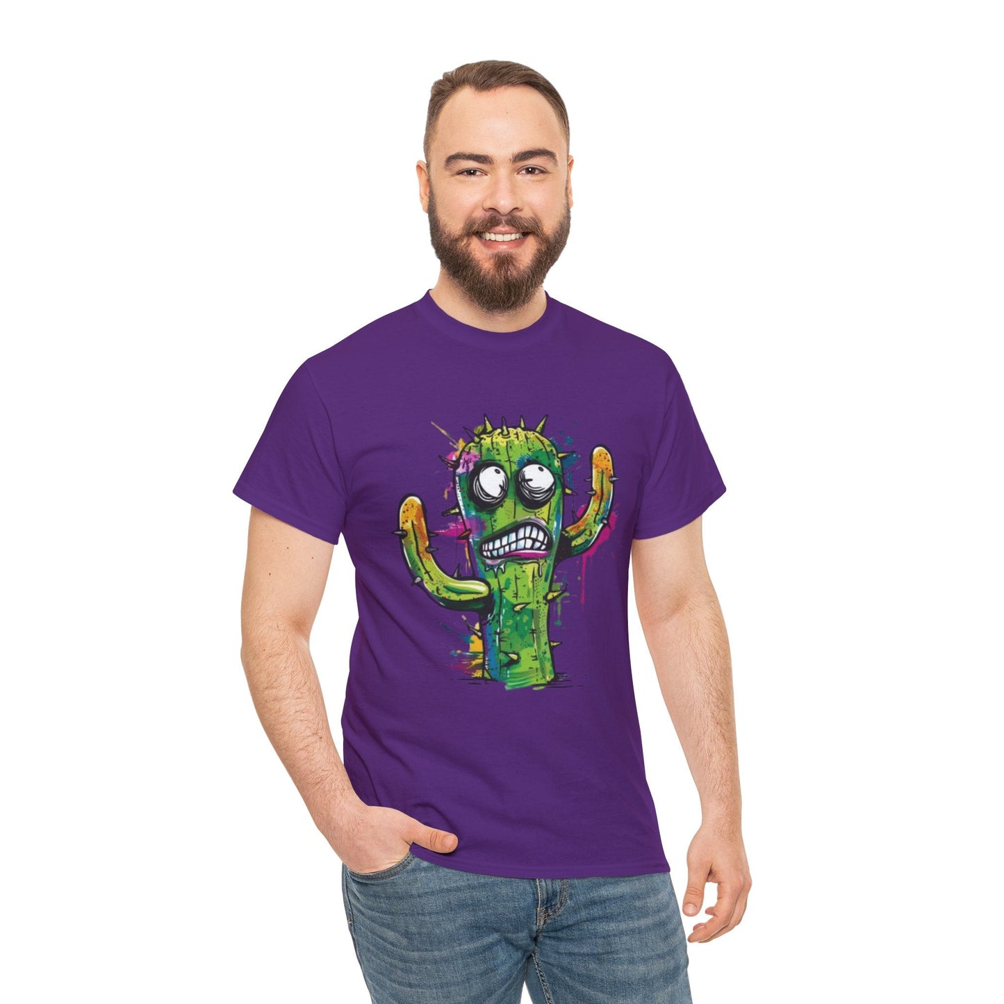 Cranky Cactus T-Shirt - Gnarly Ninja Printables