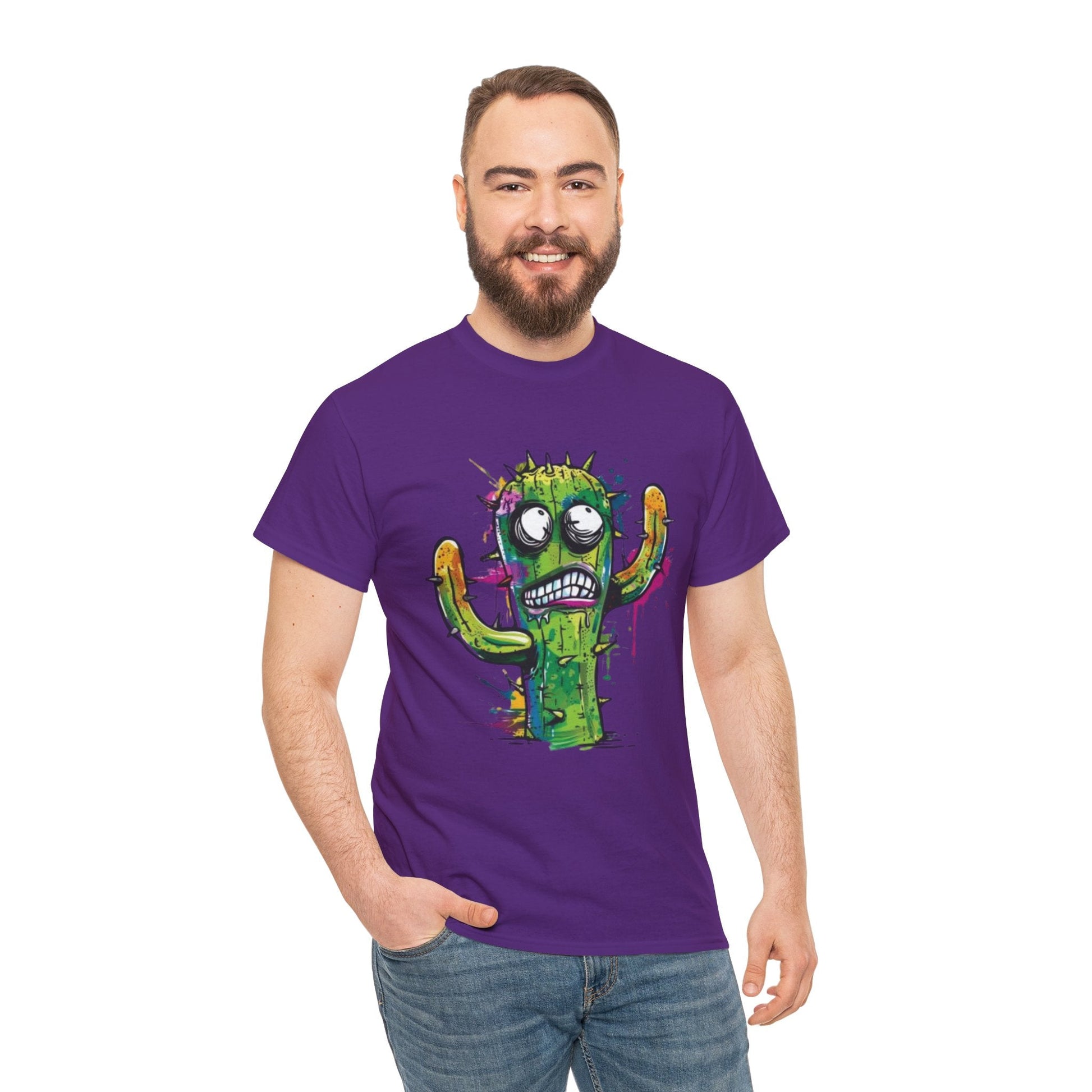 Cranky Cactus T-Shirt - Gnarly Ninja Printables