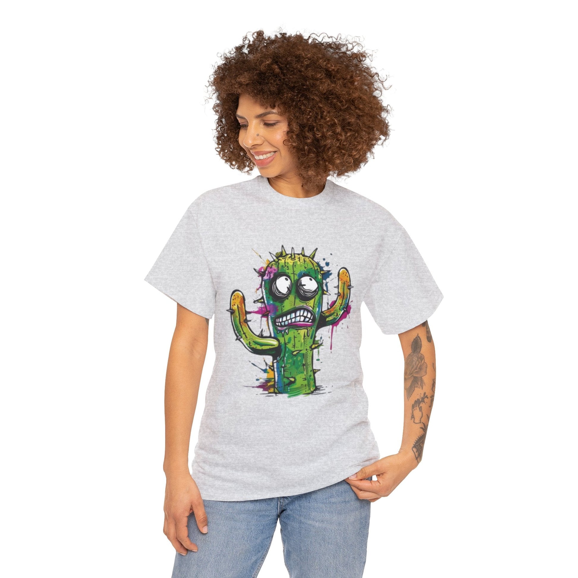 Cranky Cactus T-Shirt - Gnarly Ninja Printables