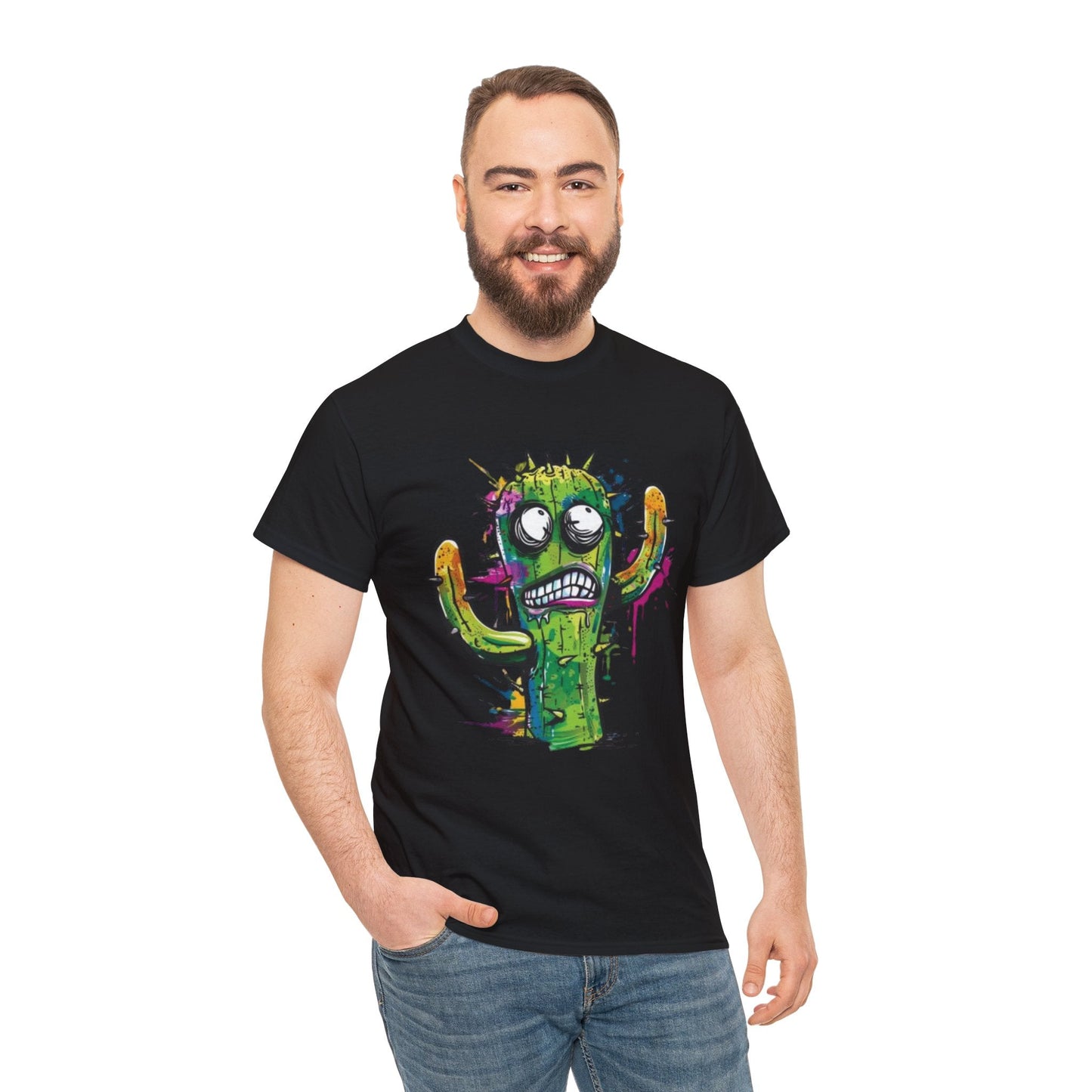 Cranky Cactus T-Shirt - Gnarly Ninja Printables