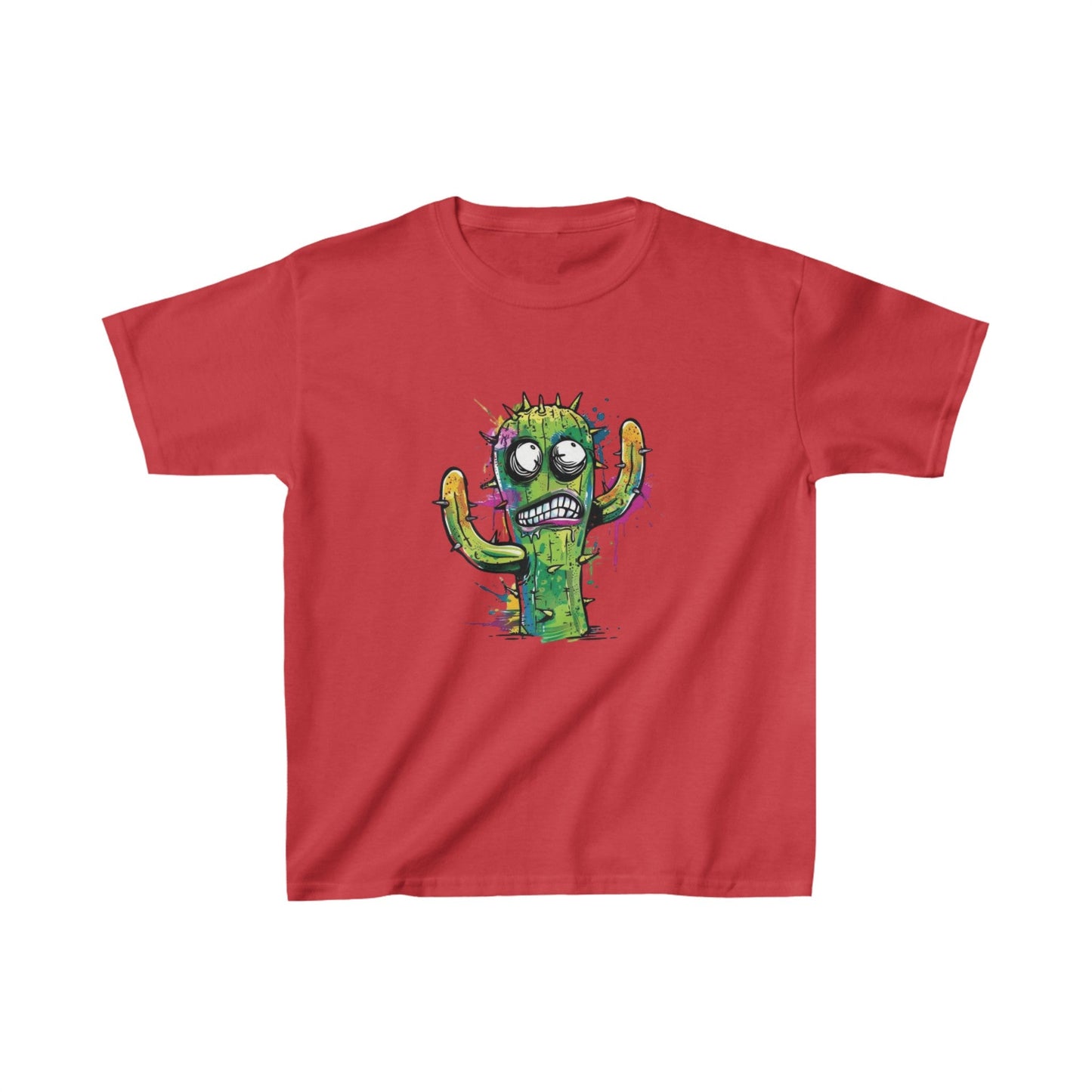 Cranky Cactus T-Shirt *KIDS' - Gnarly Ninja Printables