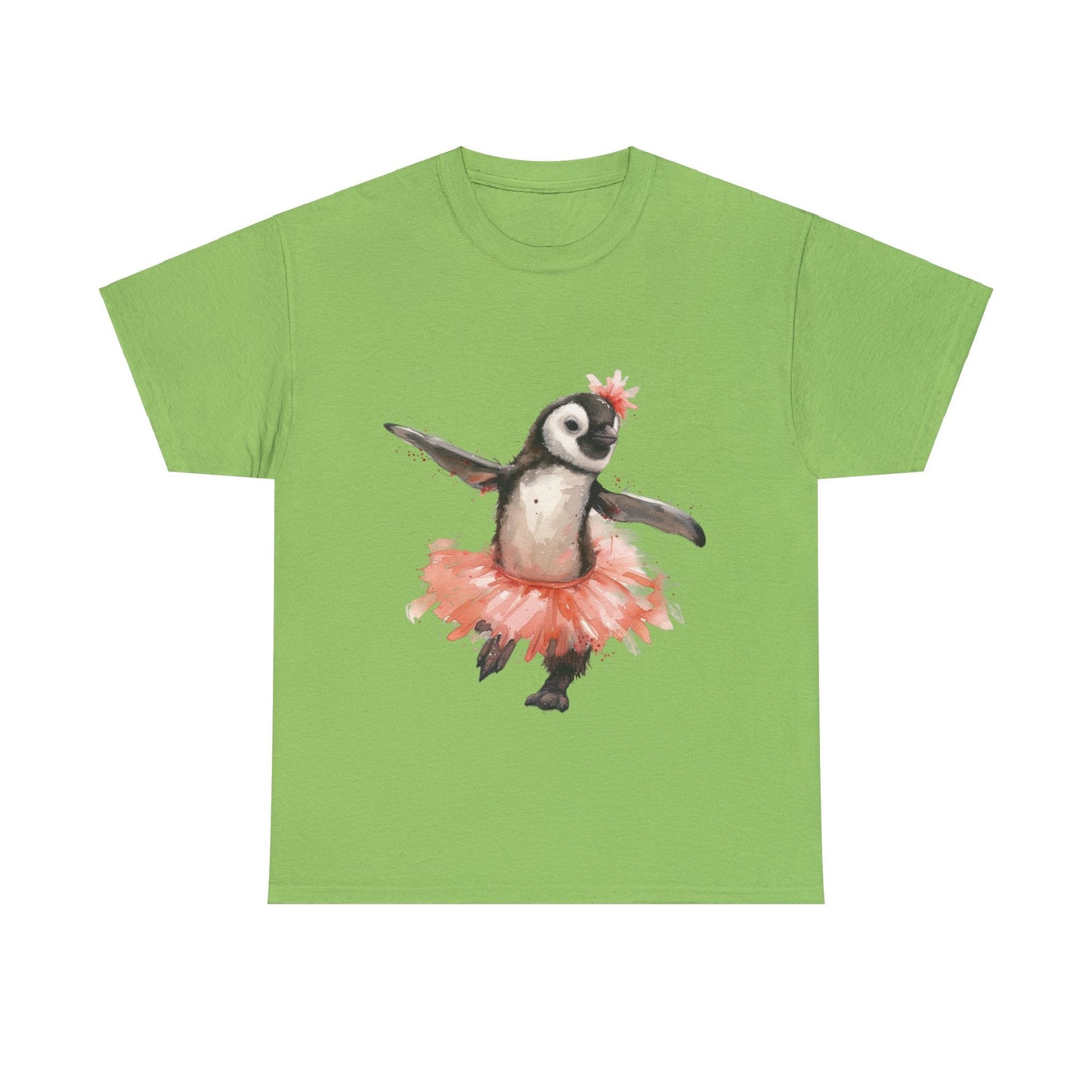 Cute Penguin Ballerina T-shirt - Gnarly Ninja Printables