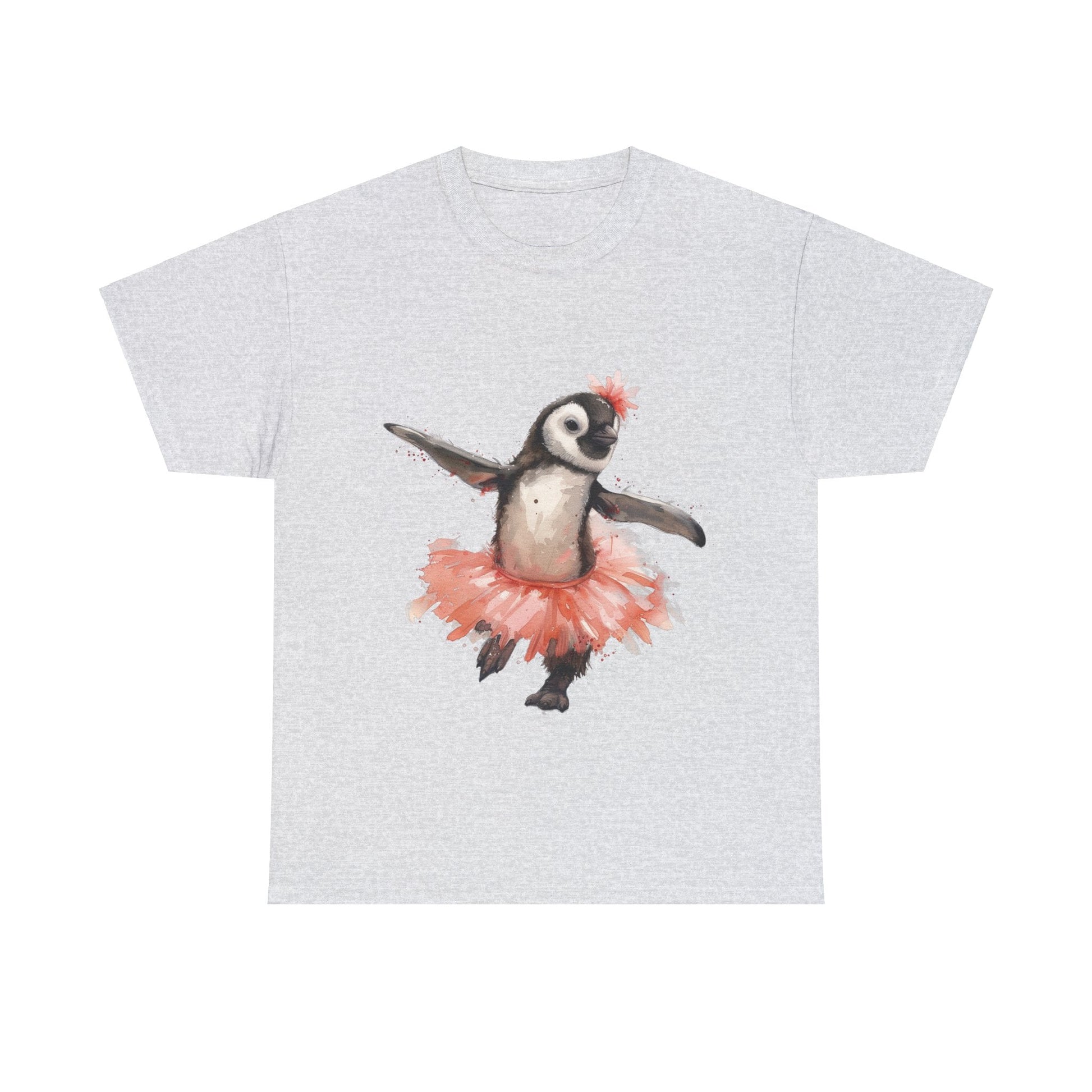 Cute Penguin Ballerina T-shirt - Gnarly Ninja Printables