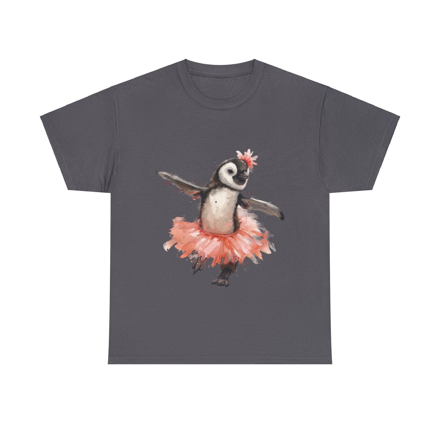 Cute Penguin Ballerina T-shirt - Gnarly Ninja Printables