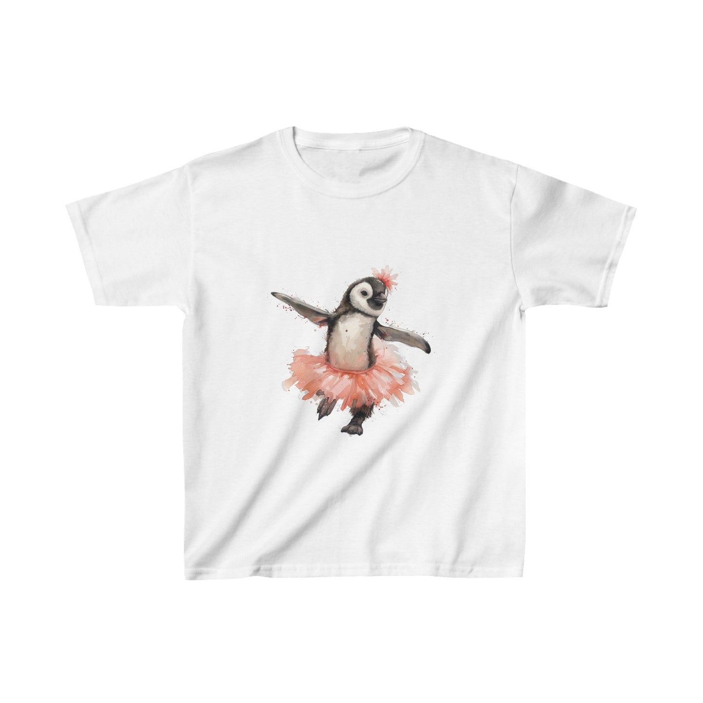 Cute Penguin Ballerina T-Shirt *KIDS' - Gnarly Ninja Printables