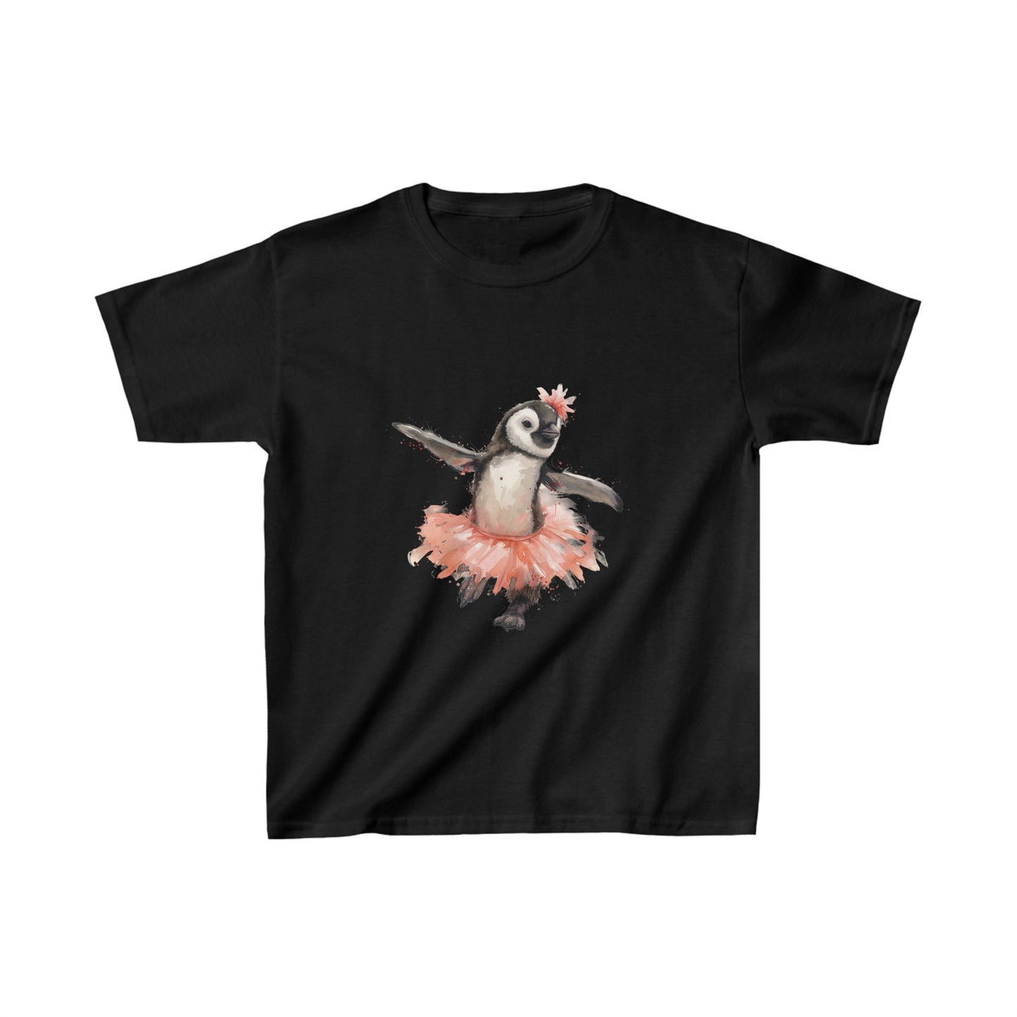 Cute Penguin Ballerina T-Shirt *KIDS' - Gnarly Ninja Printables