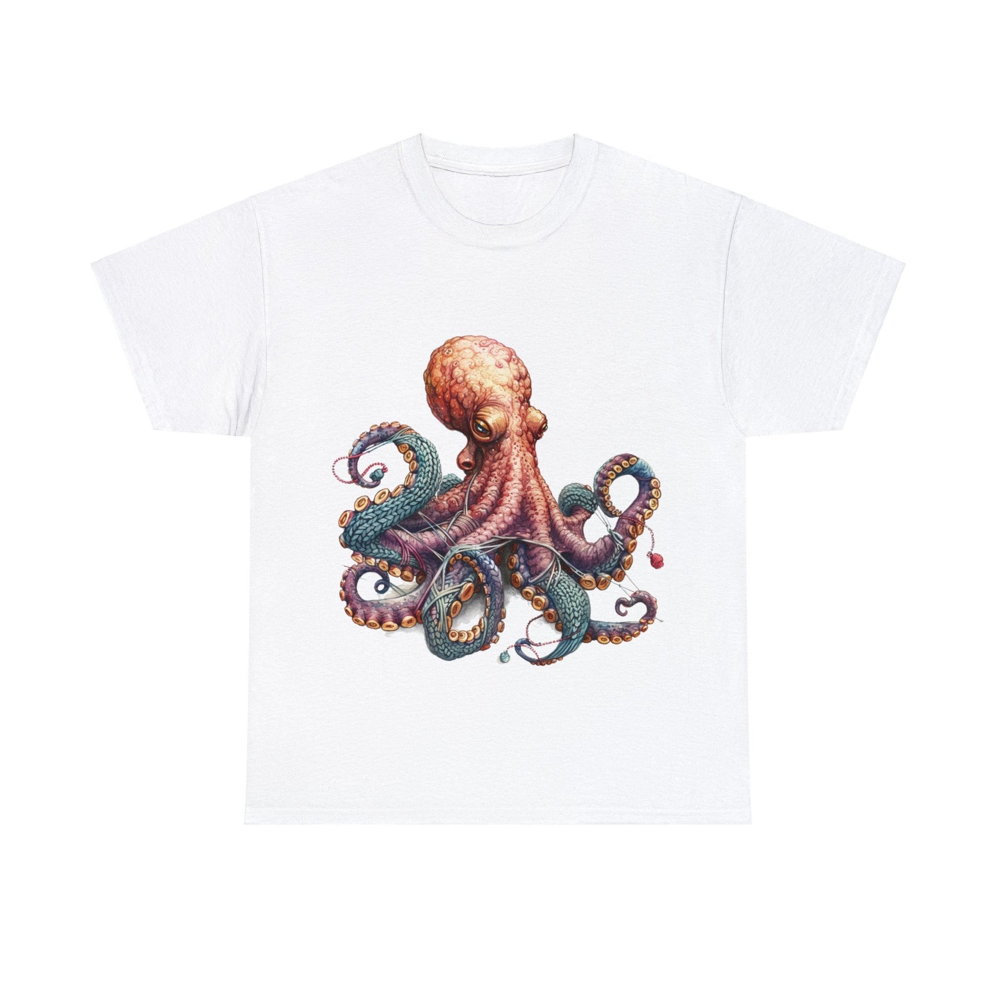 Dive into Our Octo - Knit T-Shirt - Gnarly Ninja Printables
