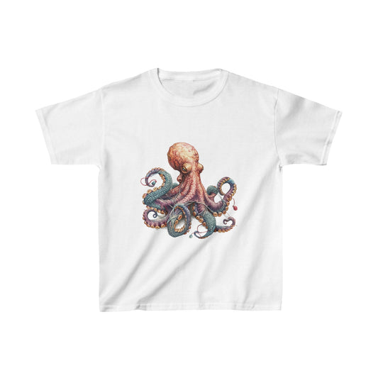 Dive into Our Octo - Knit T-Shirt *KIDS' - Gnarly Ninja Printables