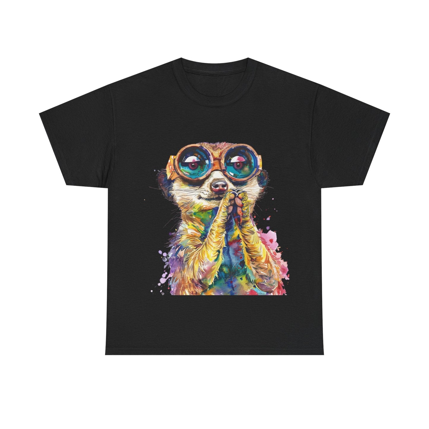 🐾 Thankful Meerkat T-Shirt – For Animal Lovers with Grateful Vibes - Gnarly Ninja Printables
