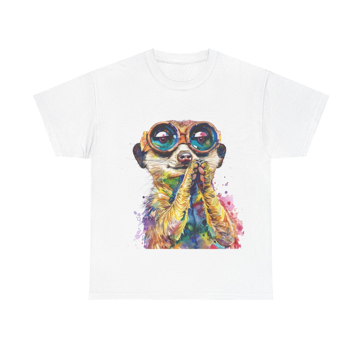 🐾 Thankful Meerkat T-Shirt – For Animal Lovers with Grateful Vibes - Gnarly Ninja Printables