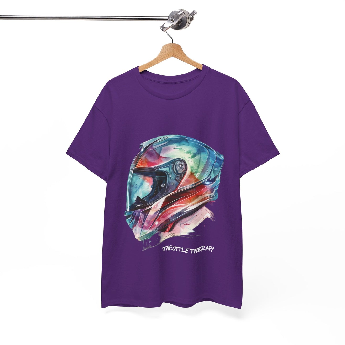 Throttle Therapy T-Shirt (WHITE TEXT) - Gnarly Ninja Printables