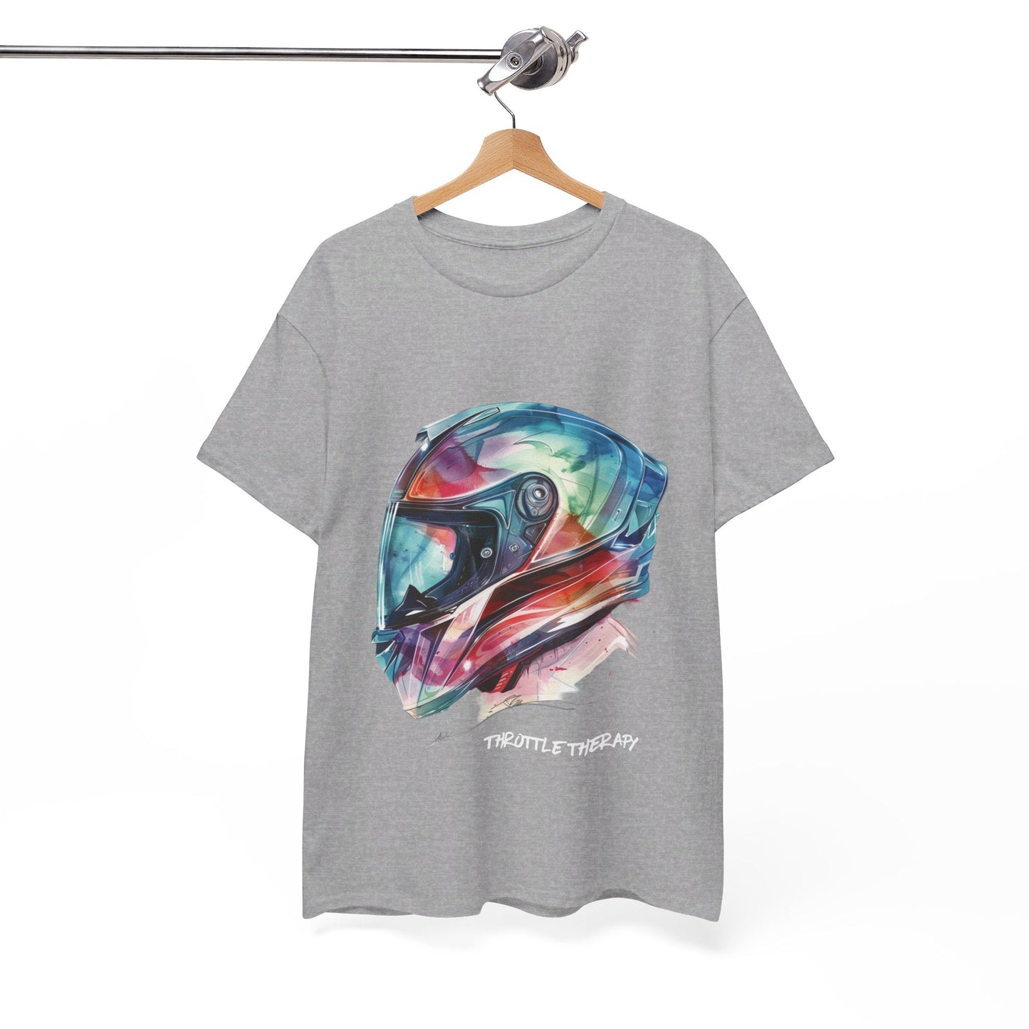 Throttle Therapy T-Shirt (WHITE TEXT) - Gnarly Ninja Printables