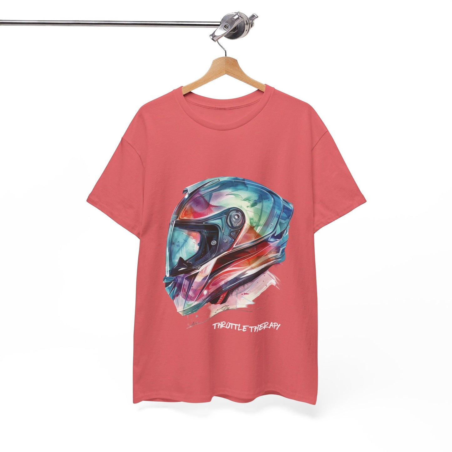 Throttle Therapy T-Shirt (WHITE TEXT) - Gnarly Ninja Printables
