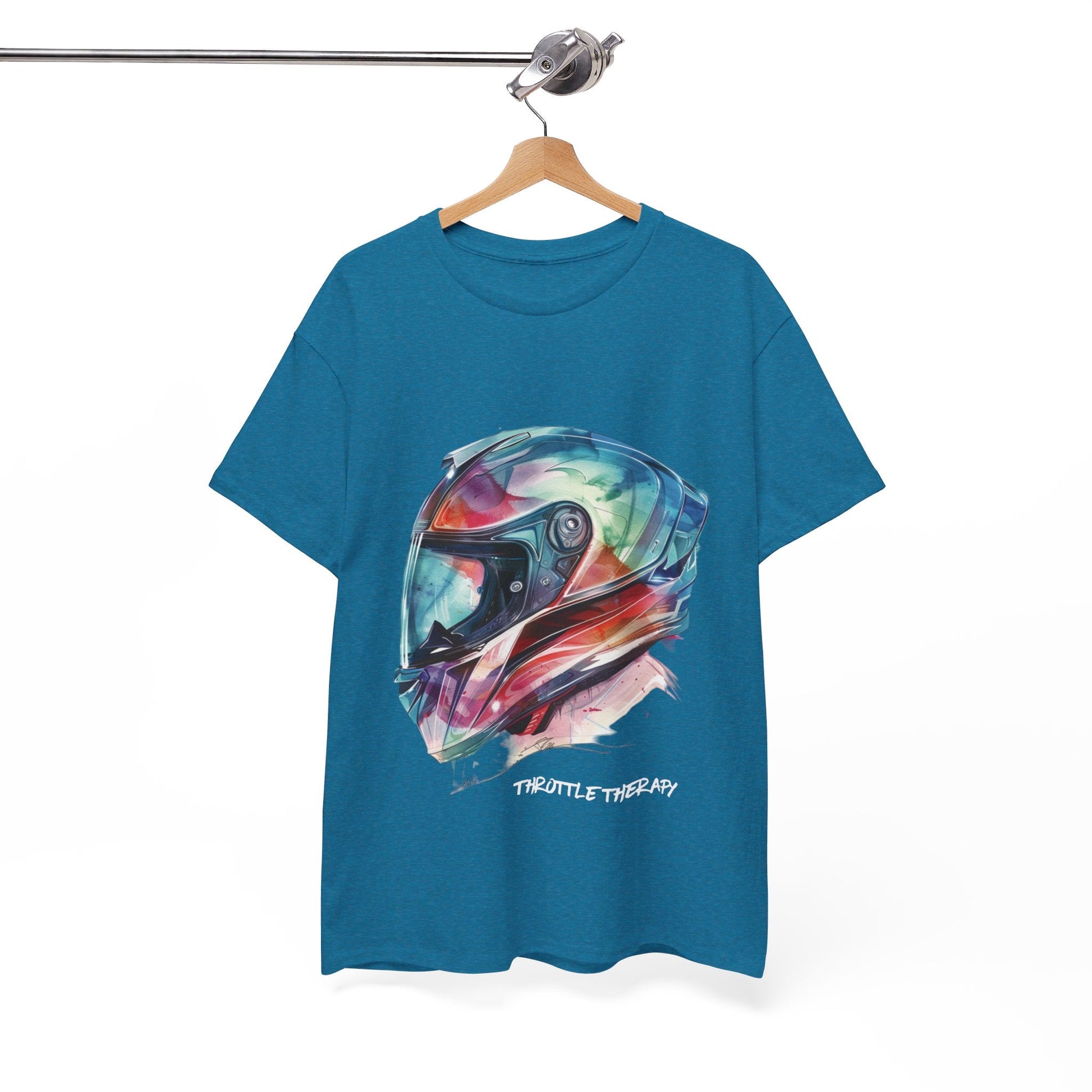 Throttle Therapy T-Shirt (WHITE TEXT) - Gnarly Ninja Printables