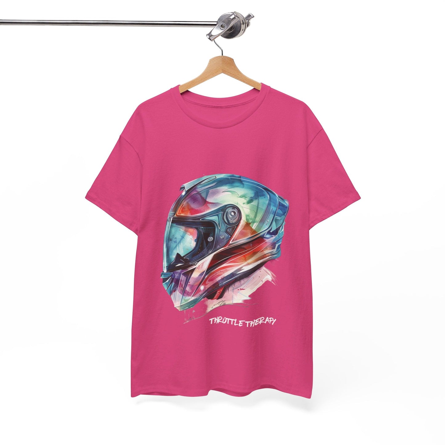 Throttle Therapy T-Shirt (WHITE TEXT) - Gnarly Ninja Printables