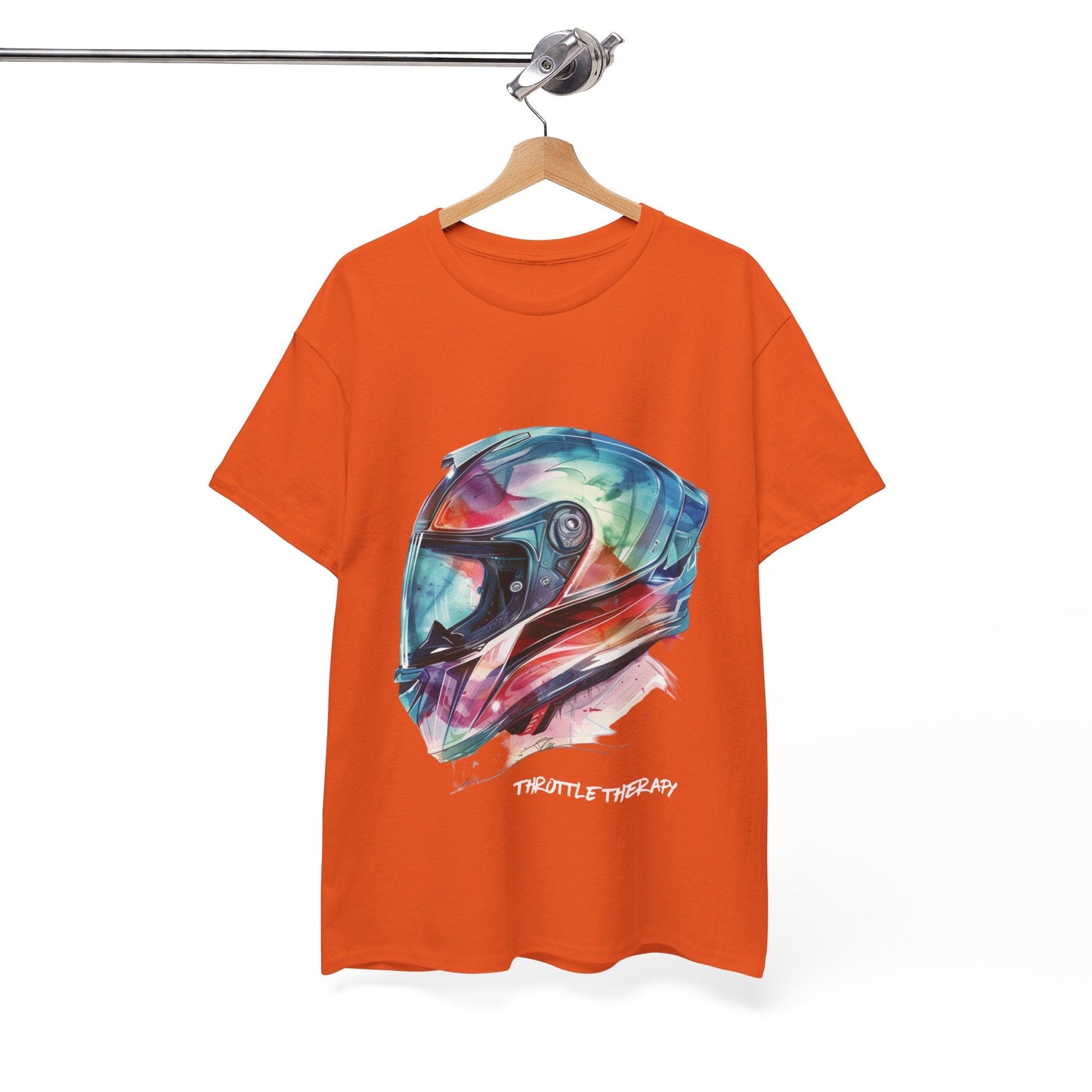 Throttle Therapy T-Shirt (WHITE TEXT) - Gnarly Ninja Printables